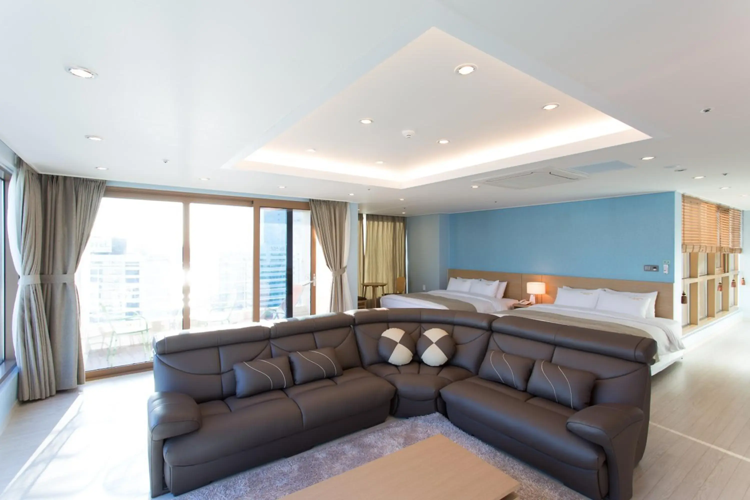 City view, Bed in Haeundae Marianne Hotel City view, Bed in Haeundae Marianne Hotel