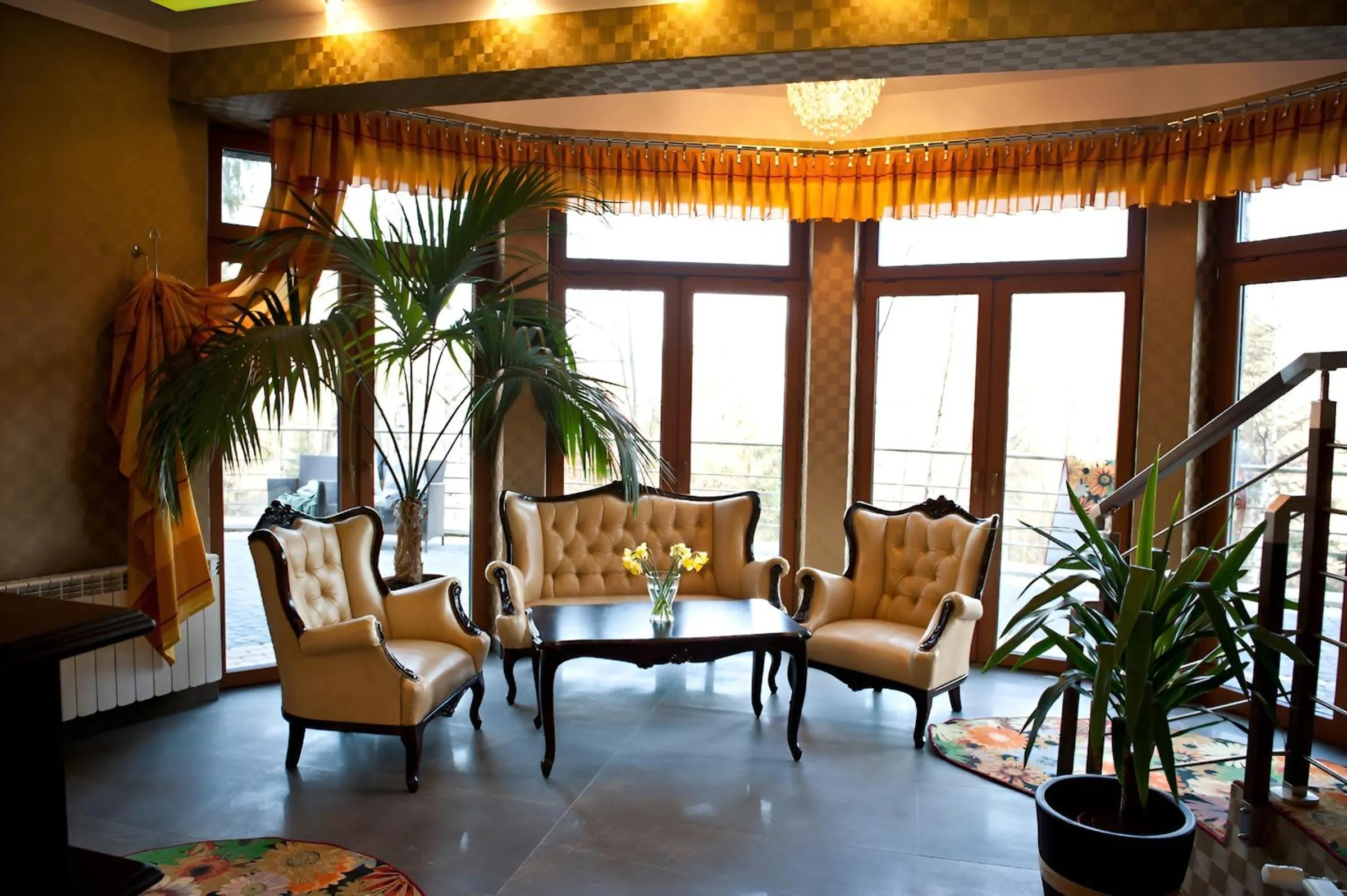 Lobby or reception in Hotel Karolek