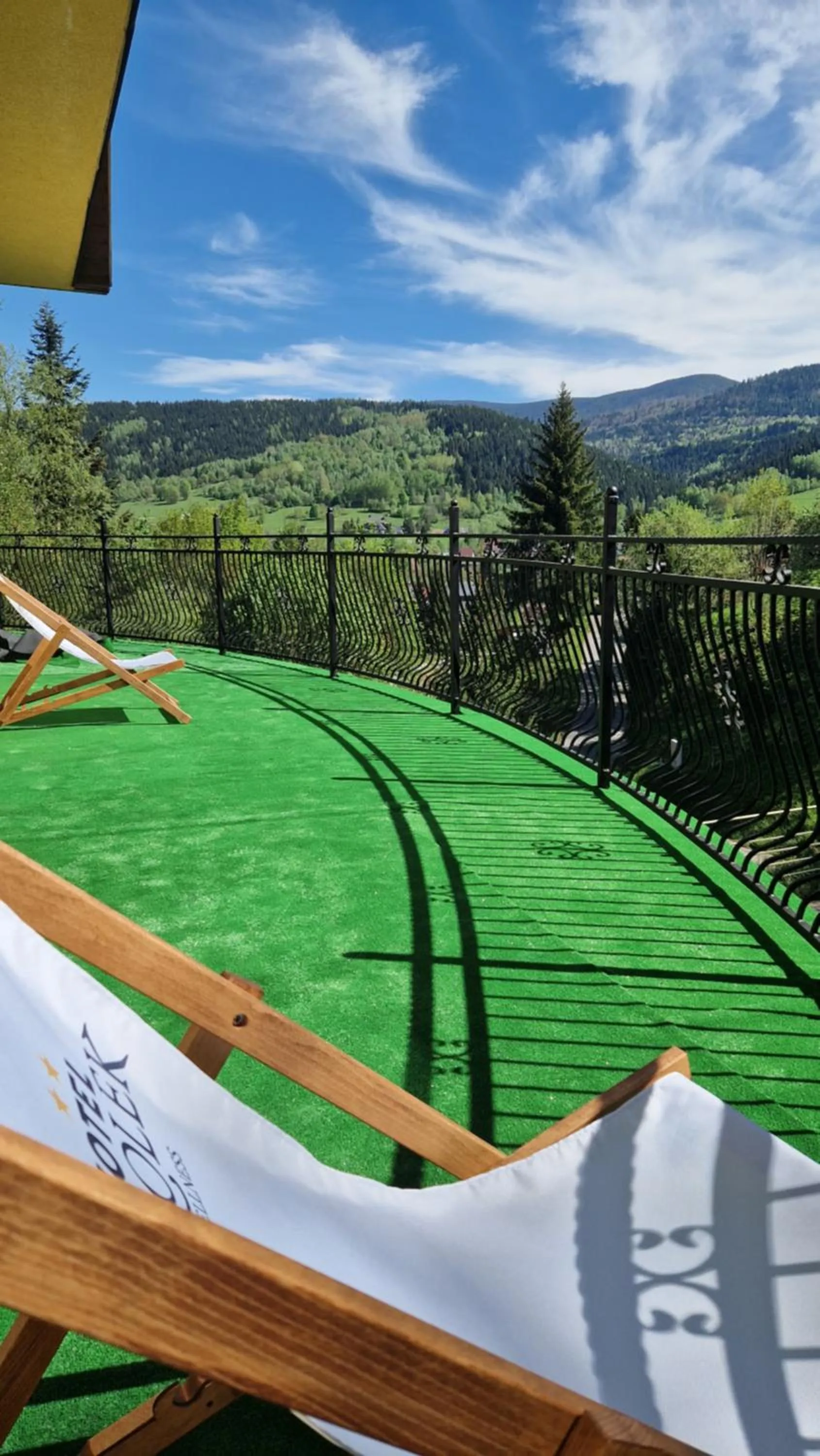 Balcony/Terrace in Hotel Karolek