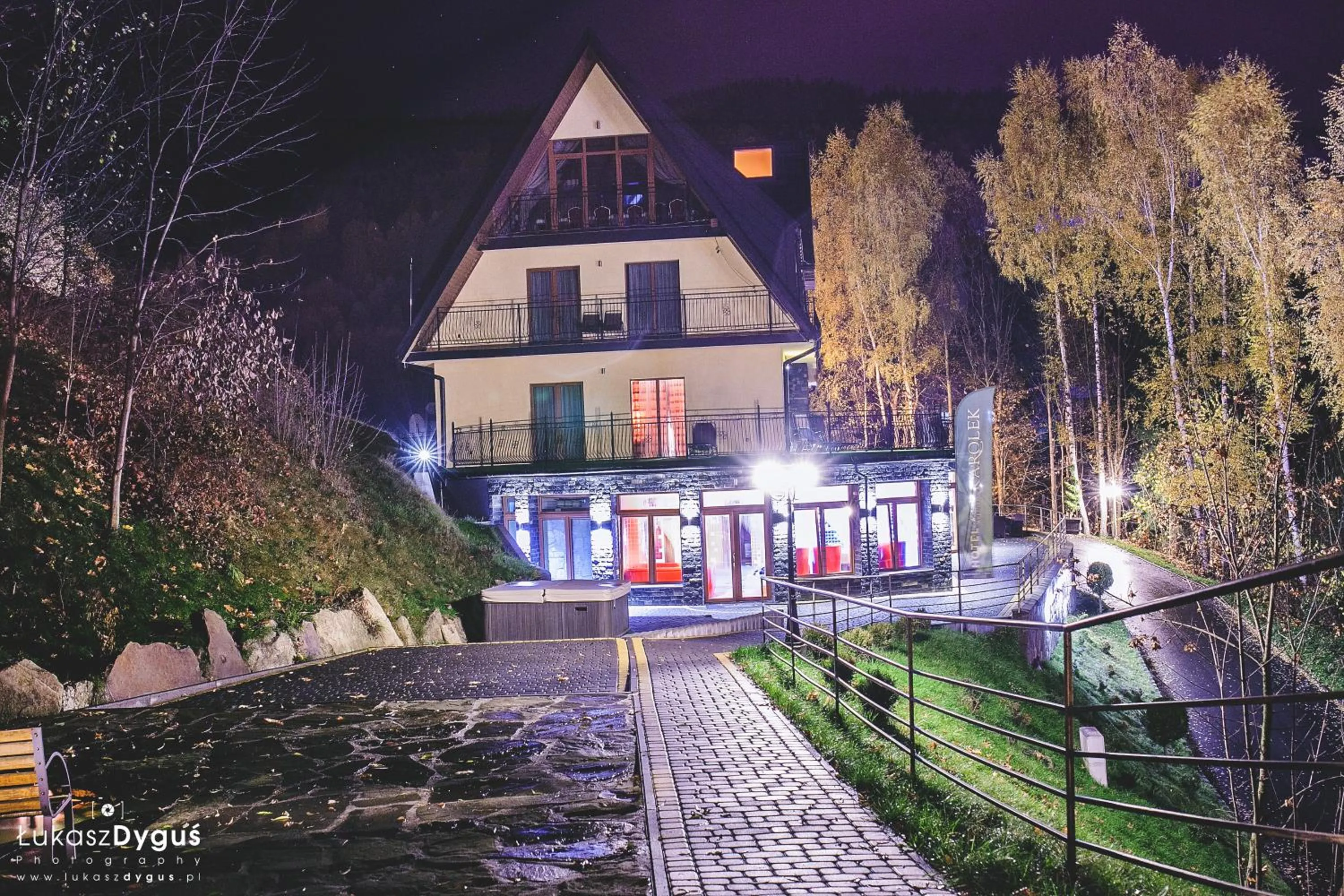 Property building in Hotel Karolek