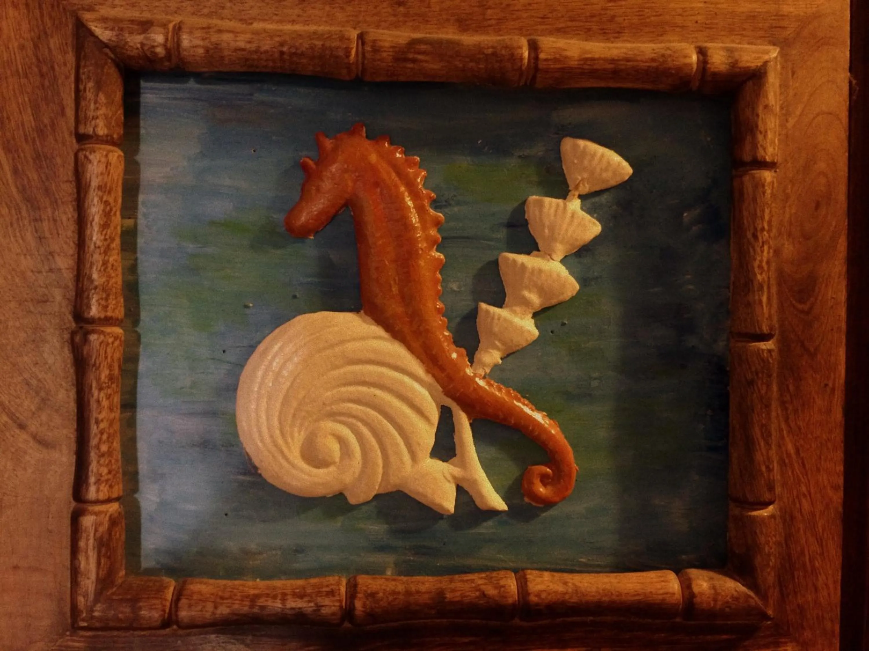 Decorative detail in B&B Borgomarino