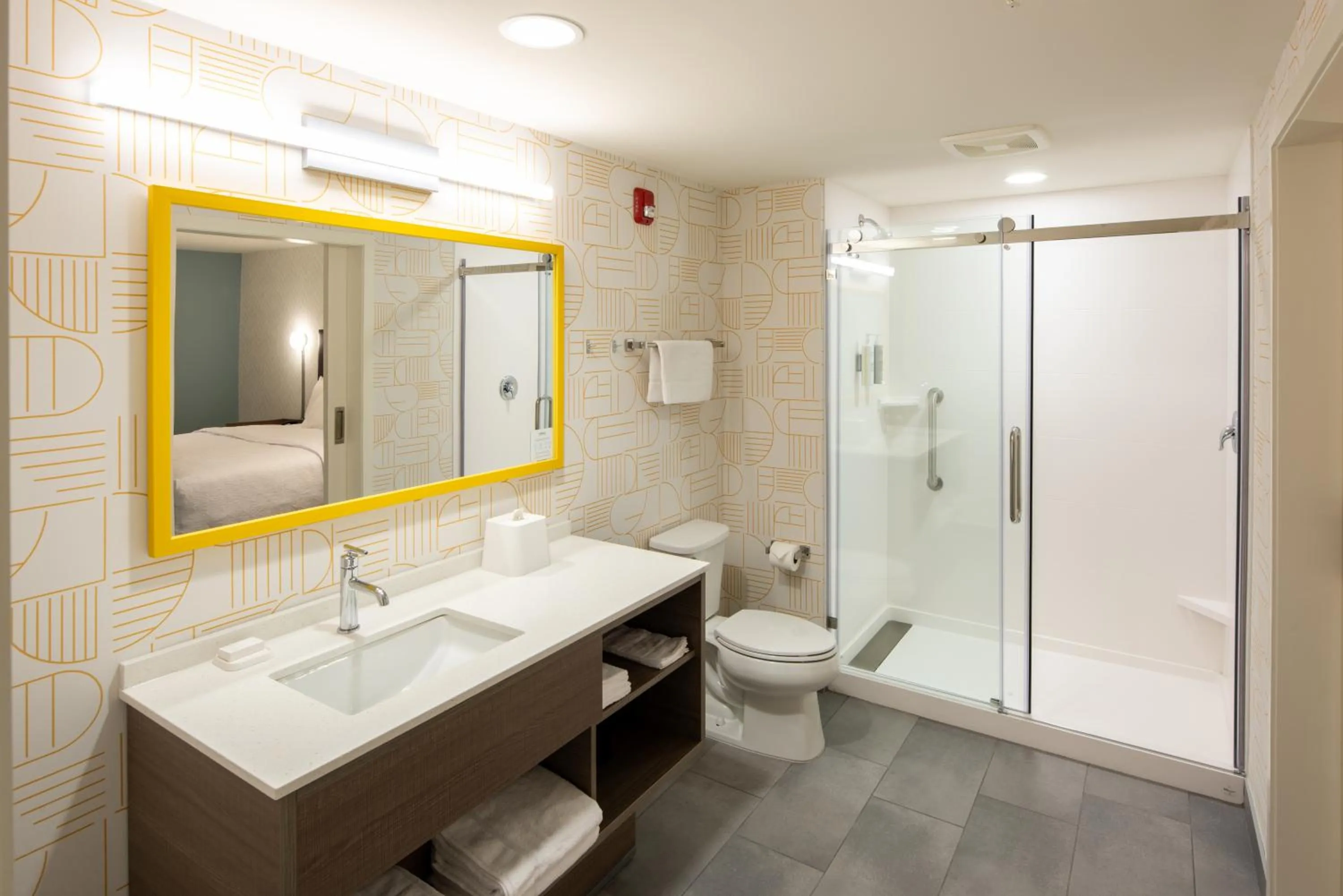 Bathroom in Home2 Suites By Hilton East Haven New Haven