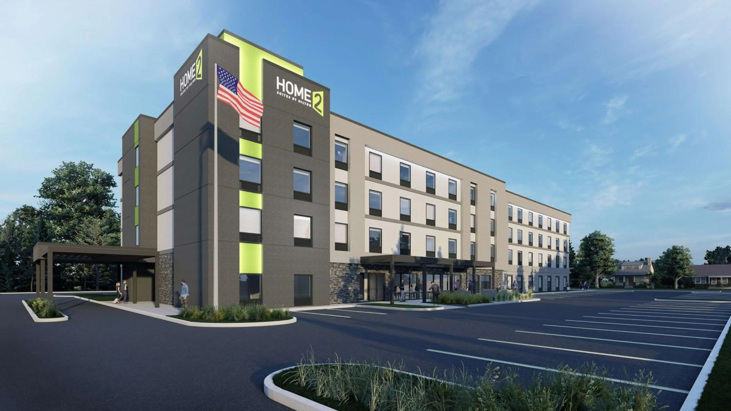 Property building in Home2 Suites By Hilton East Haven New Haven