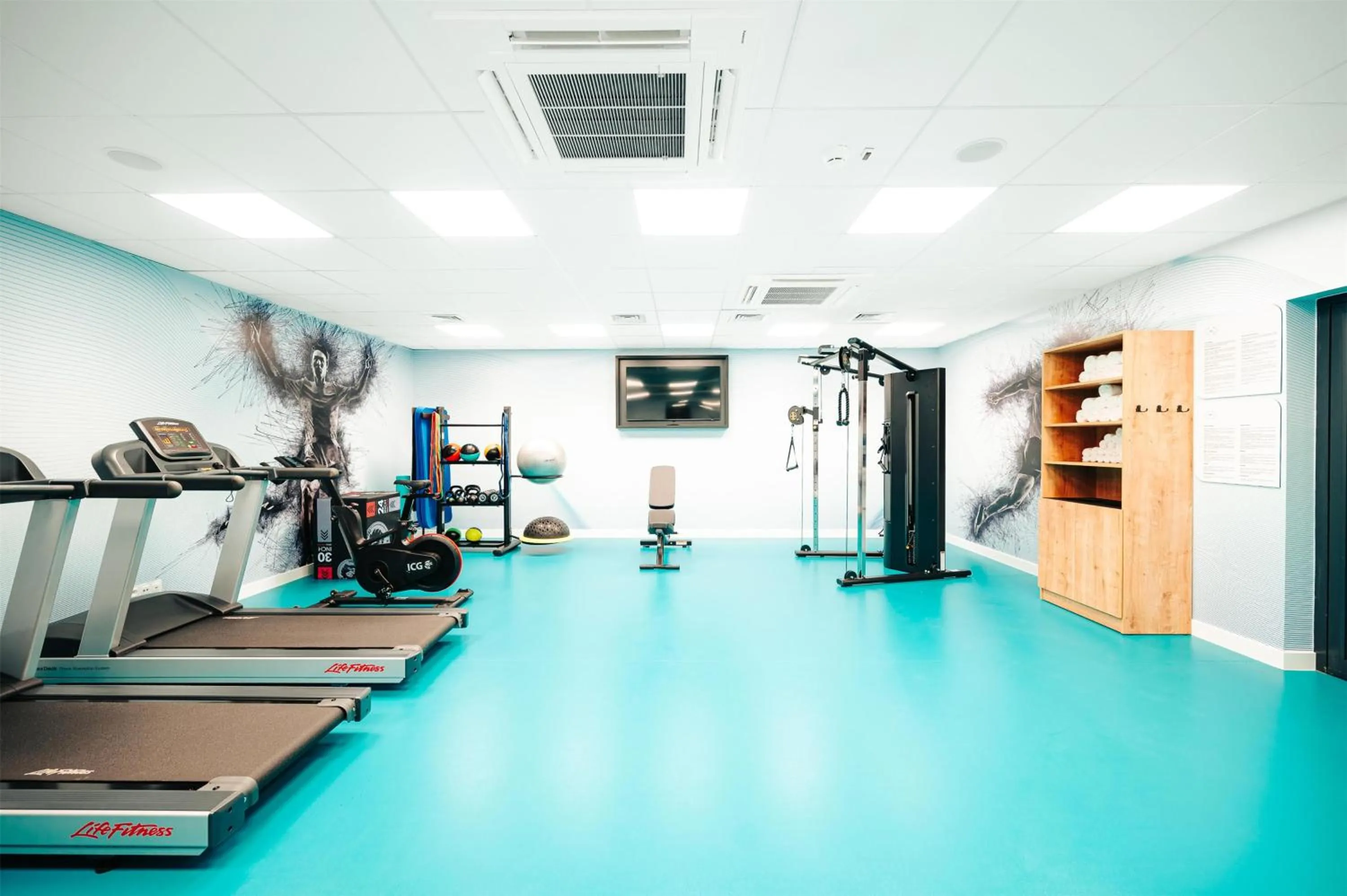 Fitness centre/facilities in Hilton Garden Inn Radom