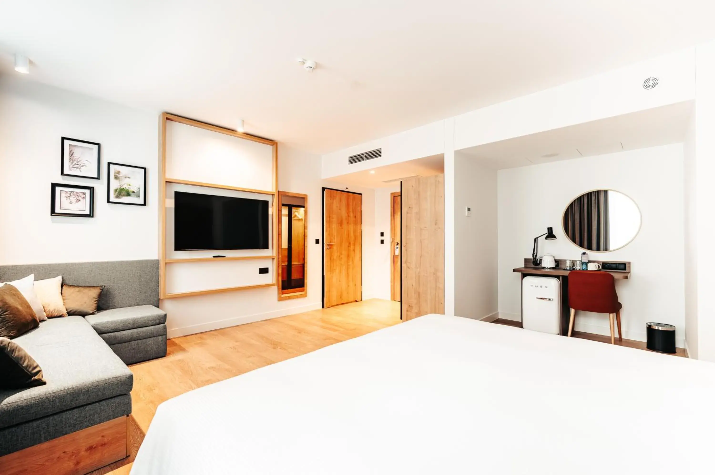 Bed in Hilton Garden Inn Radom Bed in Hilton Garden Inn Radom