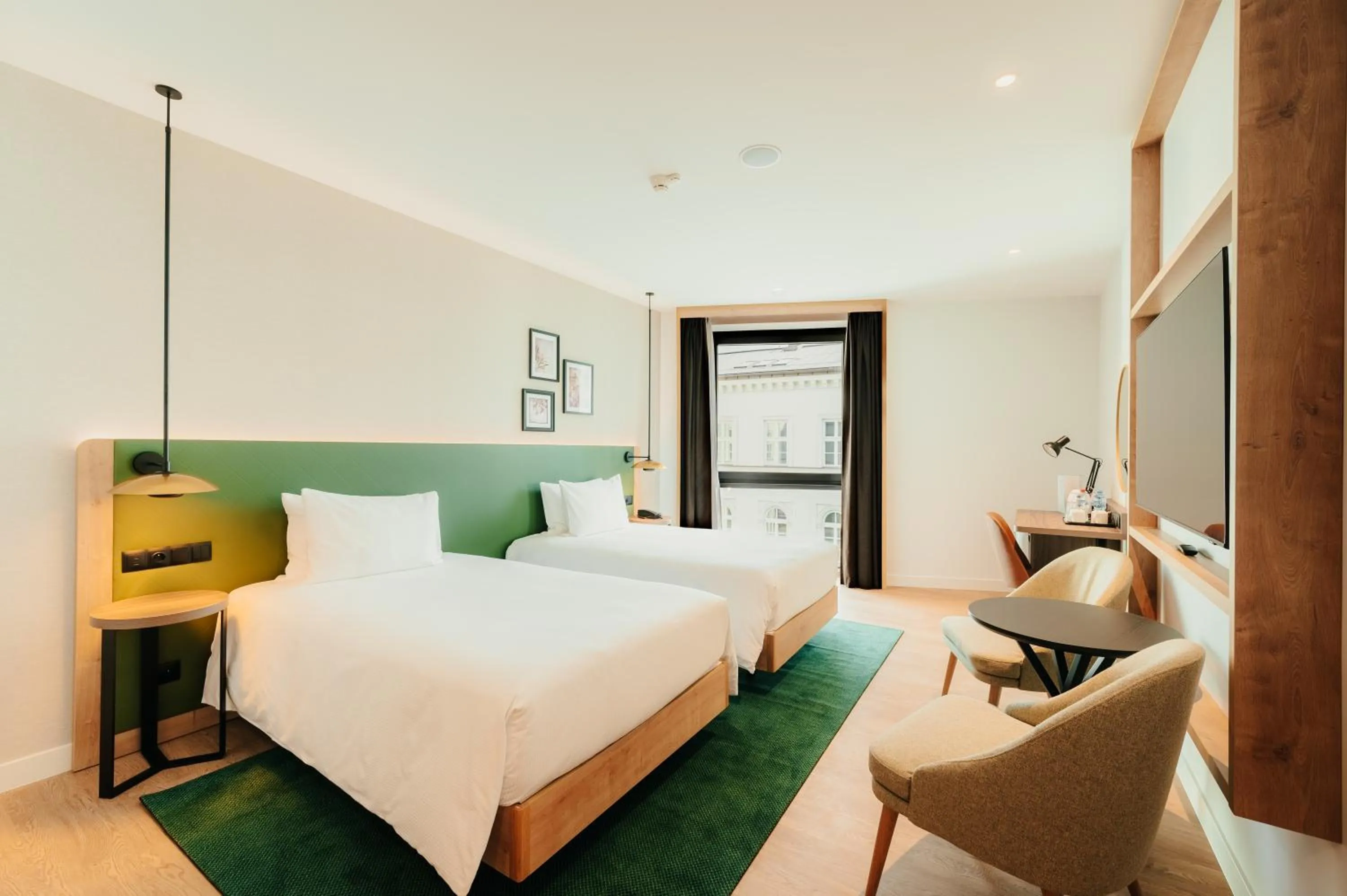 Bed in Hilton Garden Inn Radom