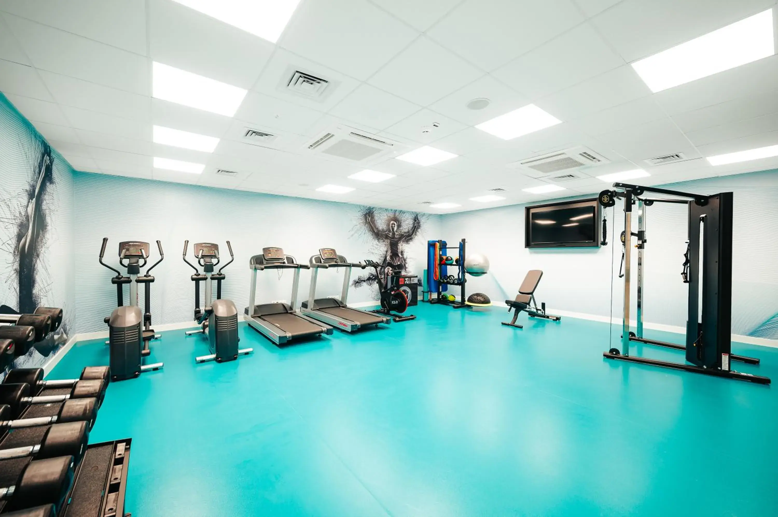 Fitness centre/facilities in Hilton Garden Inn Radom Fitness centre/facilities in Hilton Garden Inn Radom