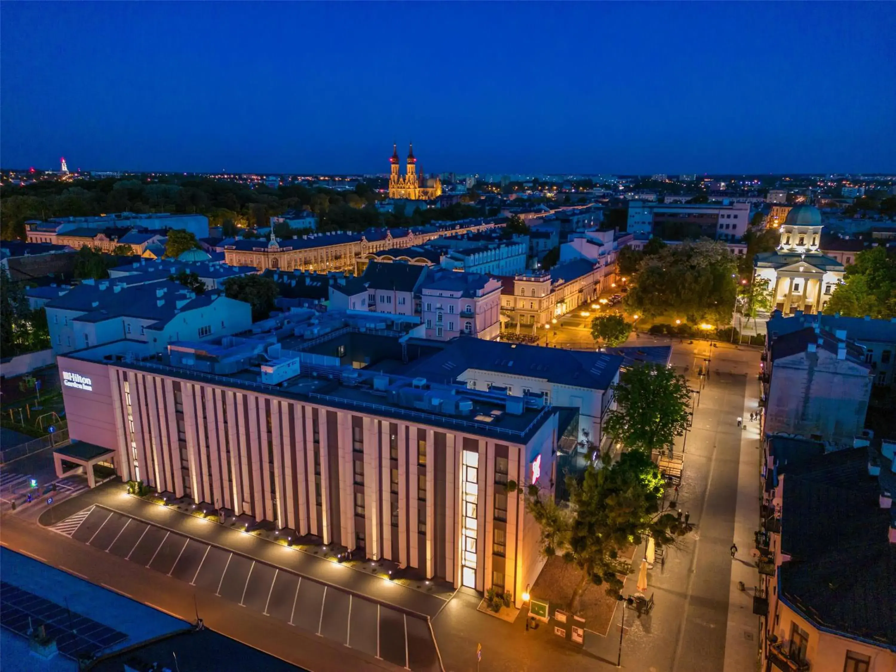 Property building in Hilton Garden Inn Radom Property building in Hilton Garden Inn Radom