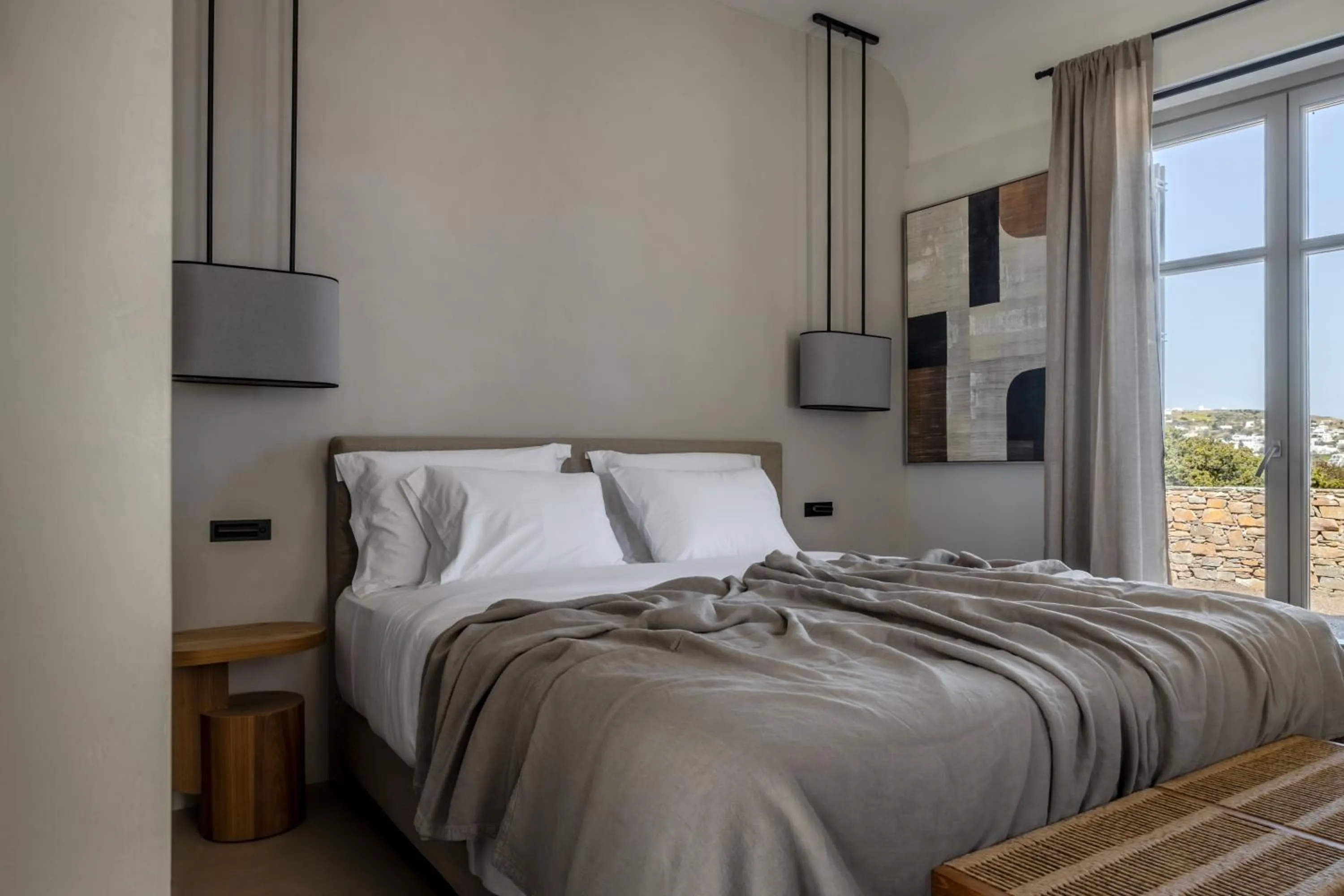Petite Double Room with Terrace in Stamna Sifnos a member of Design Hotels