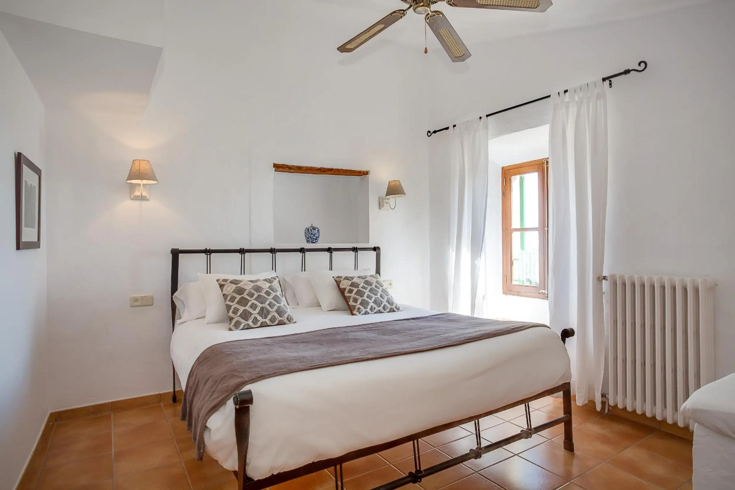 Bed in Finca Es Castell