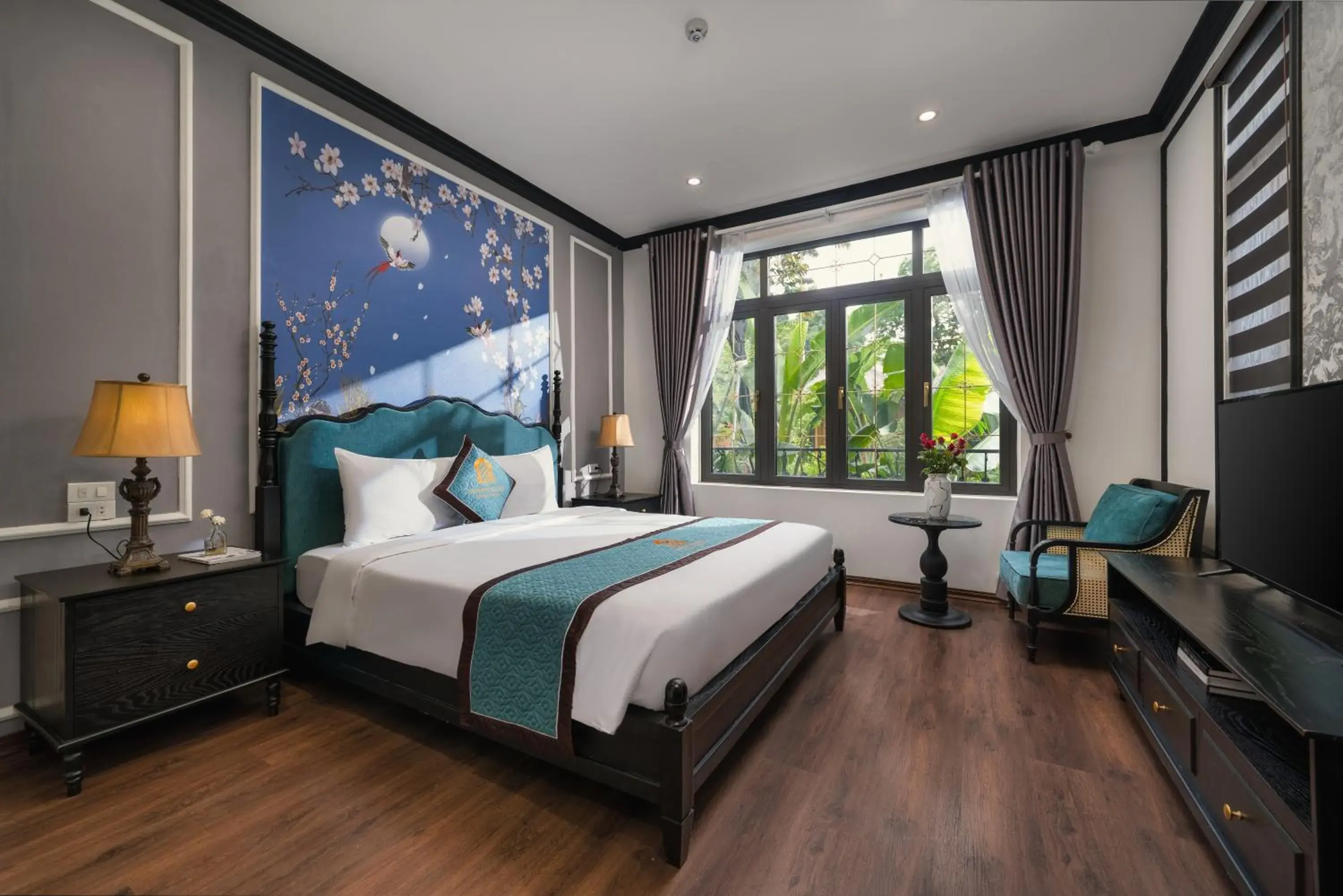 Deluxe King Room - single occupancy in Indochine Boutique Hotel Ninh Bình Deluxe King Room - single occupancy in Indochine Boutique Hotel Ninh Bình