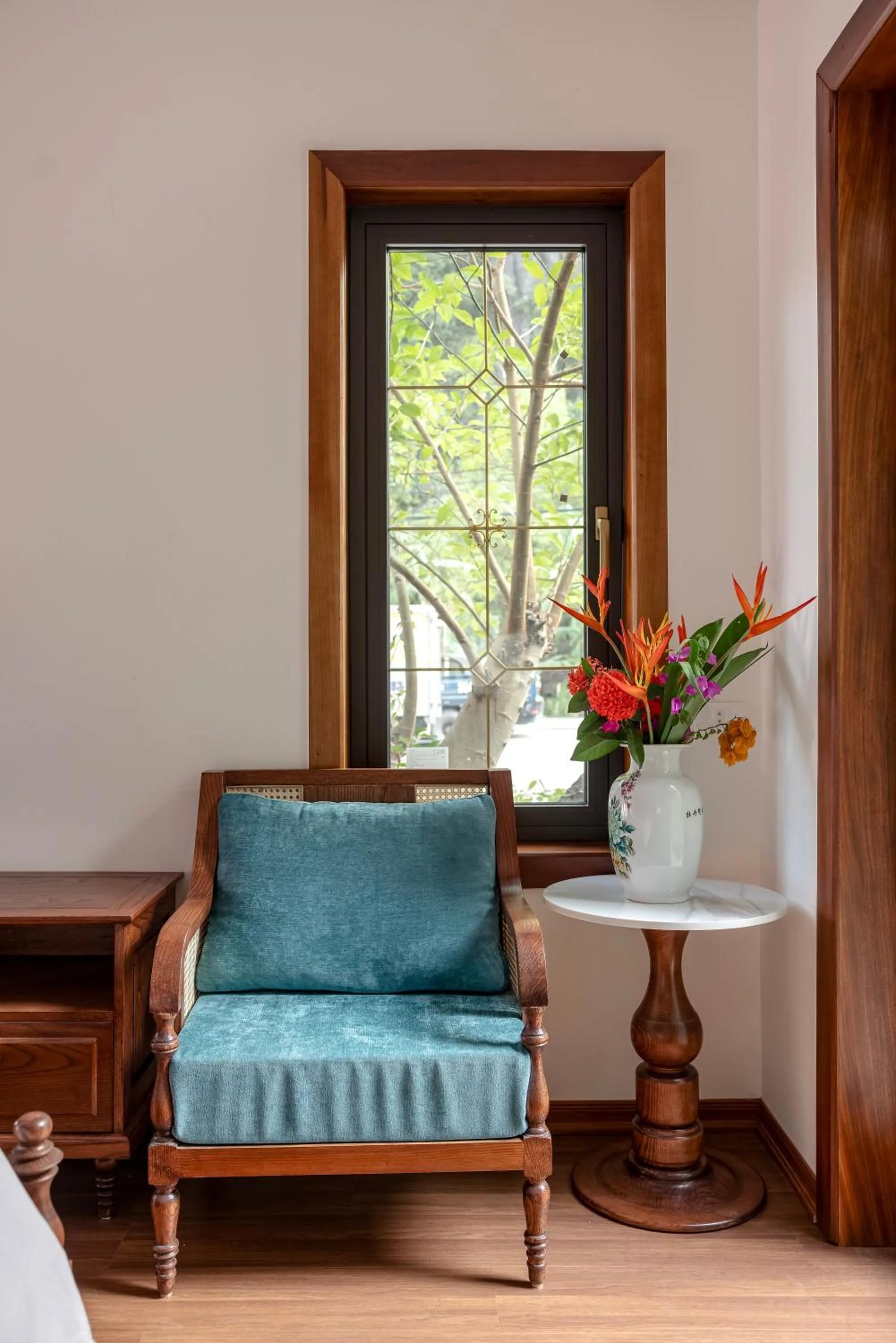 Seating area in Indochine Boutique Hotel Ninh Bình