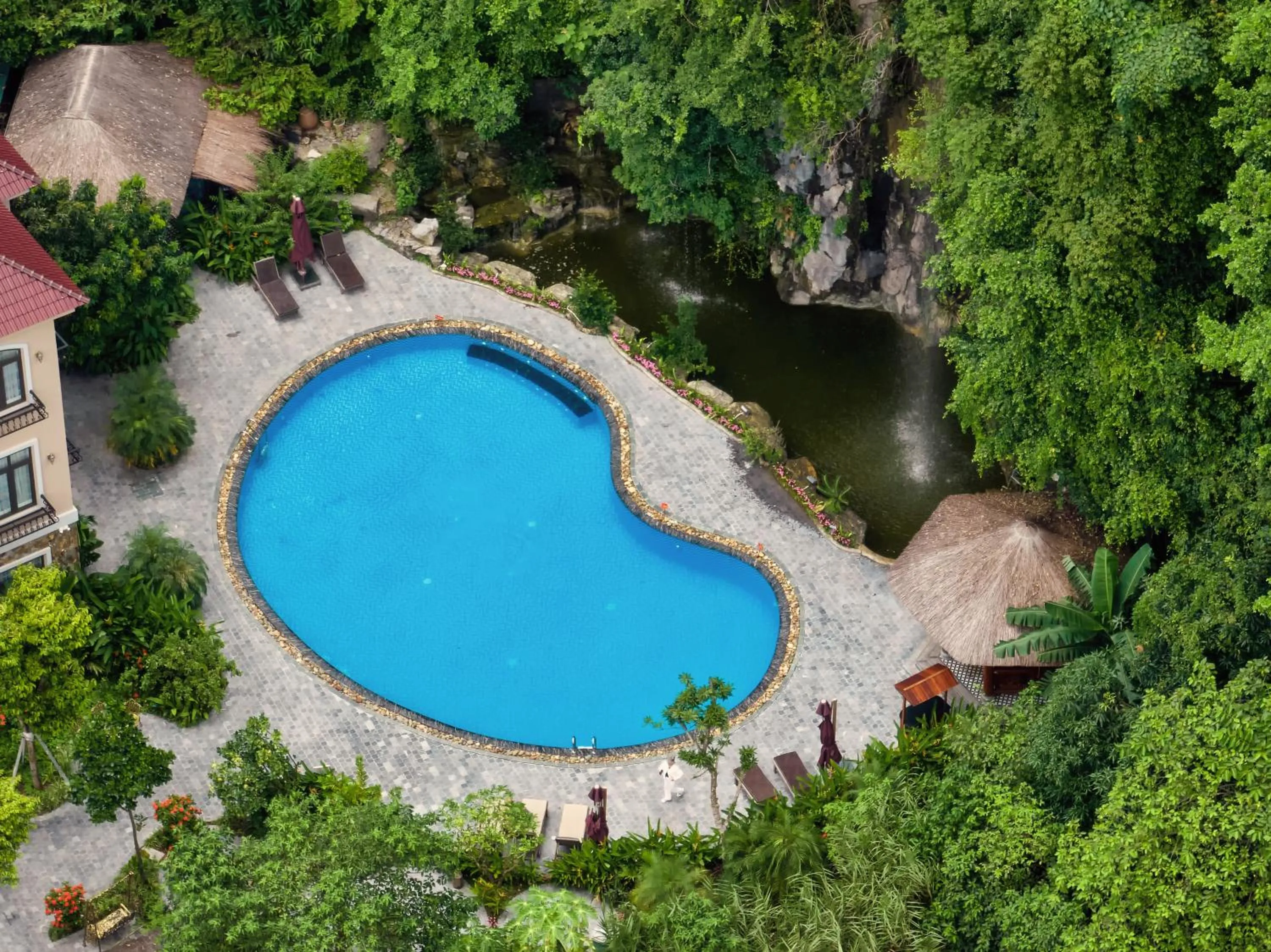 Bird's eye view in Indochine Boutique Hotel Ninh Bình
