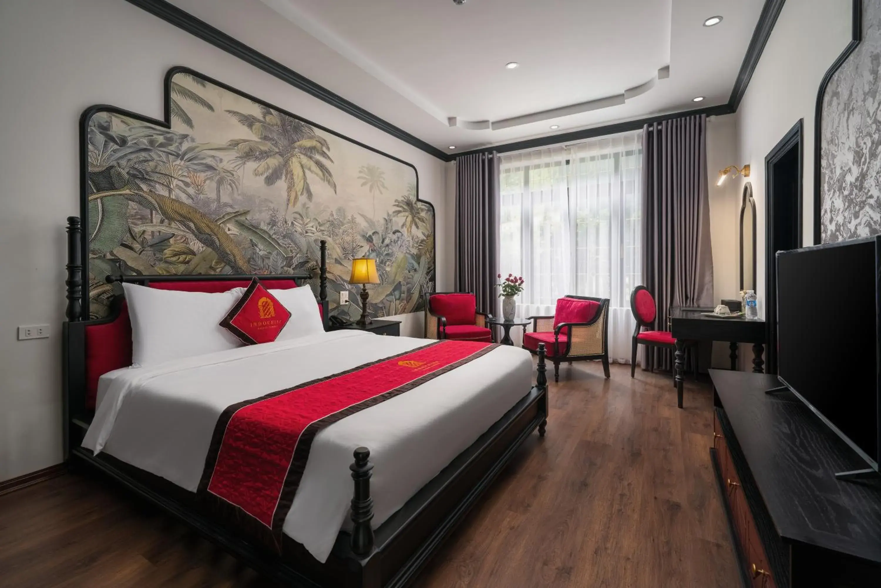 Deluxe Double Room in Indochine Boutique Hotel Ninh Bình Deluxe Double Room in Indochine Boutique Hotel Ninh Bình