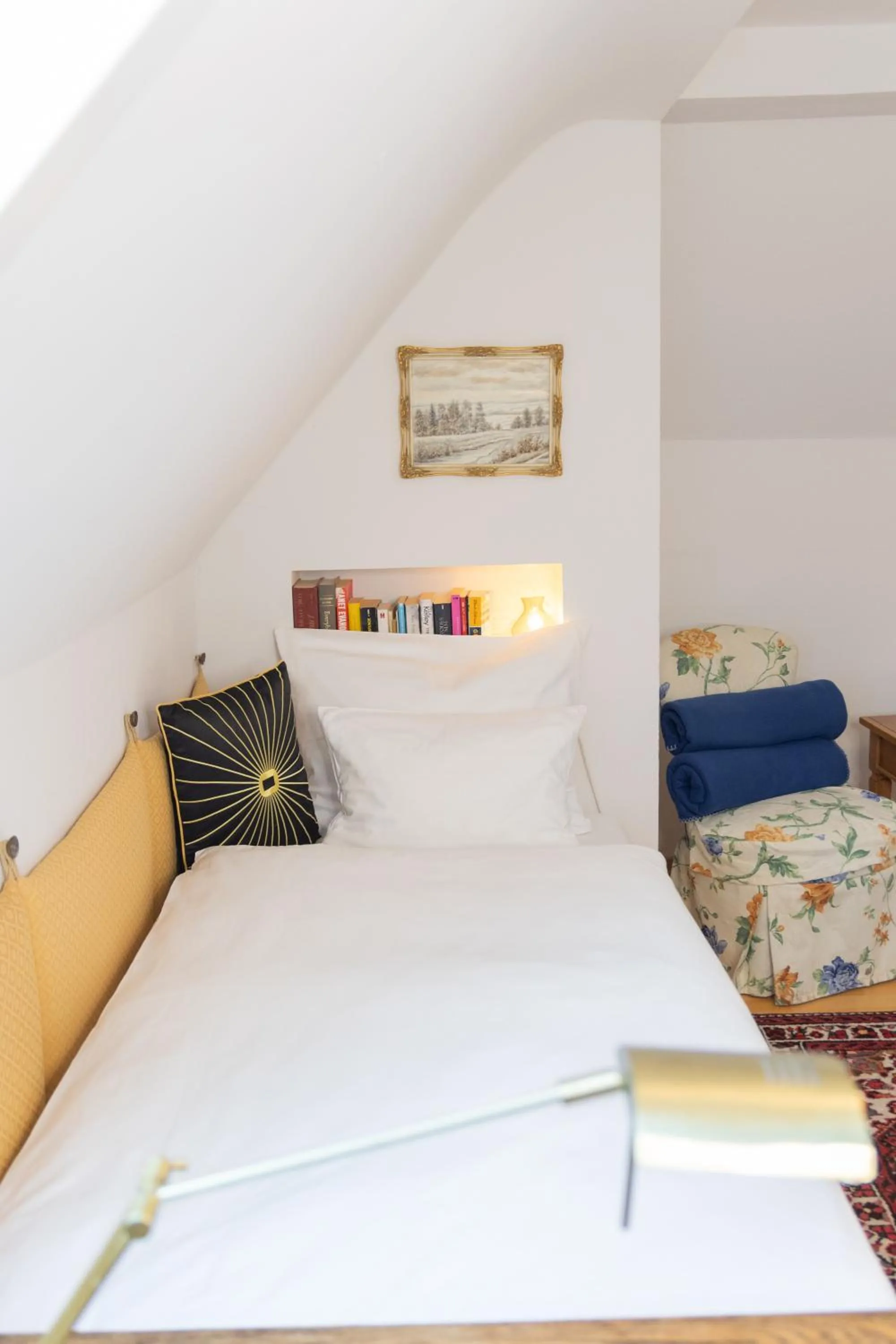 Bed in Gästehaus Englischer Garten
