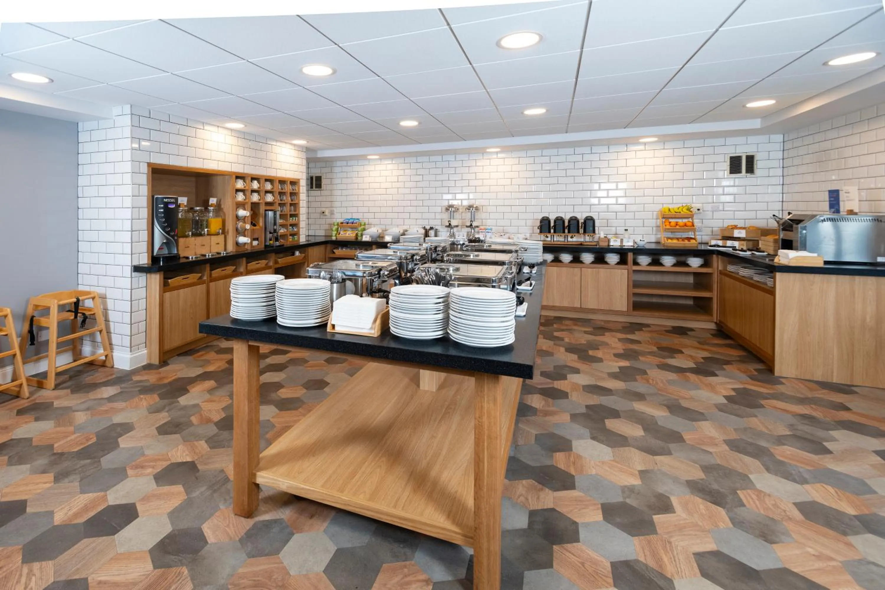 Buffet breakfast in Holiday Inn Express Stafford by IHG