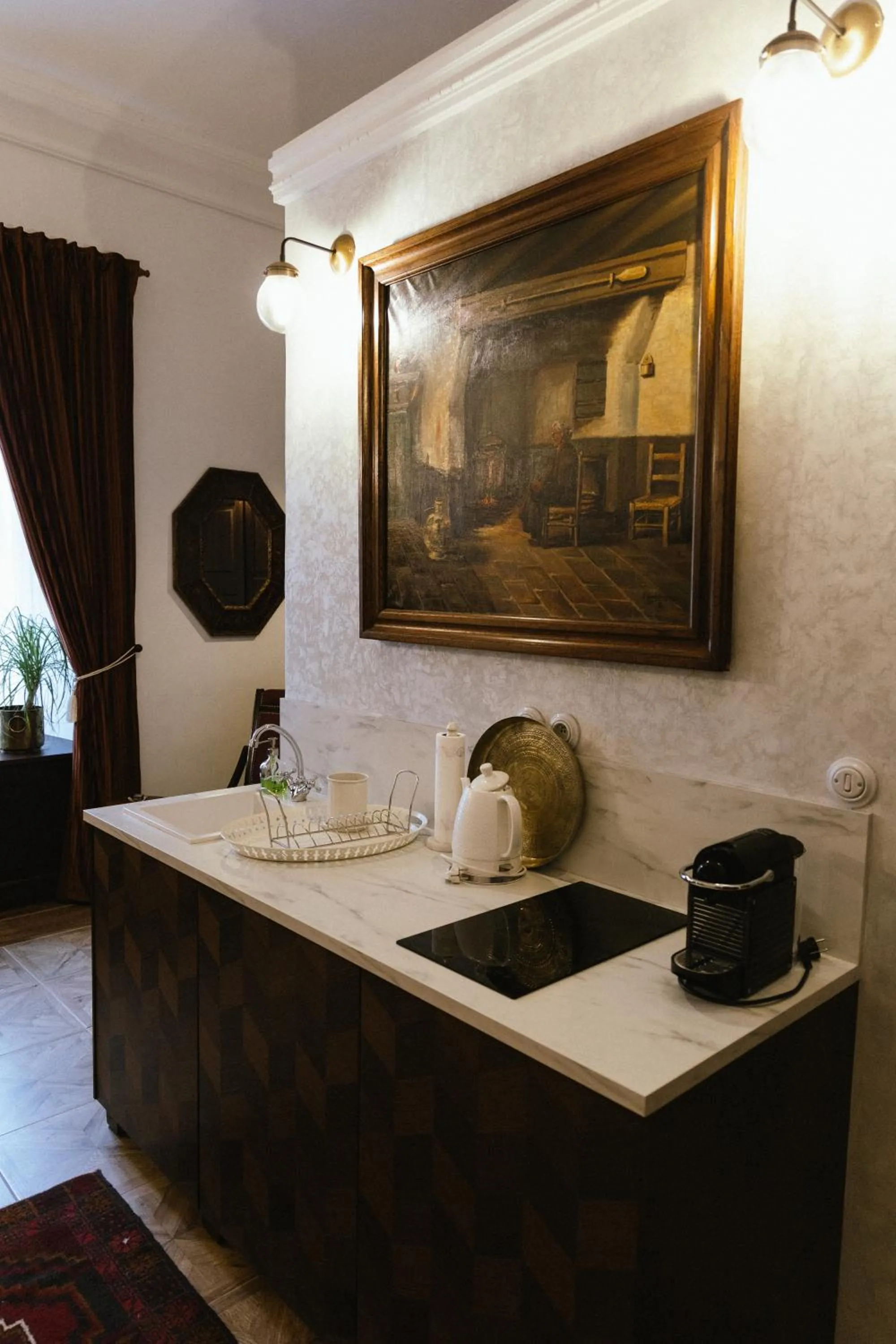 kitchen in Opera apartments - Mestský palác
