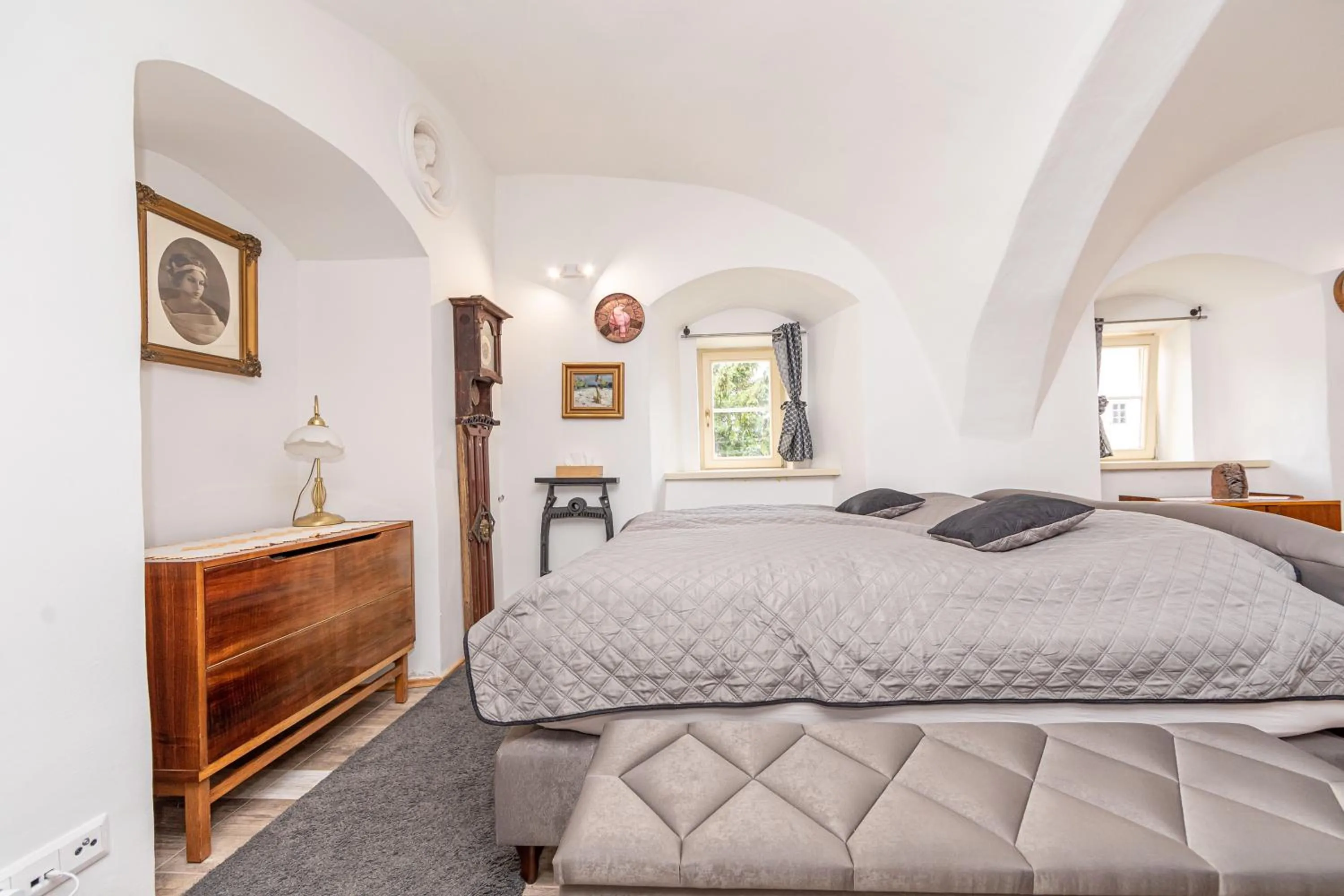 Photo of the whole room, Bed in Opera apartments - Mestský palác