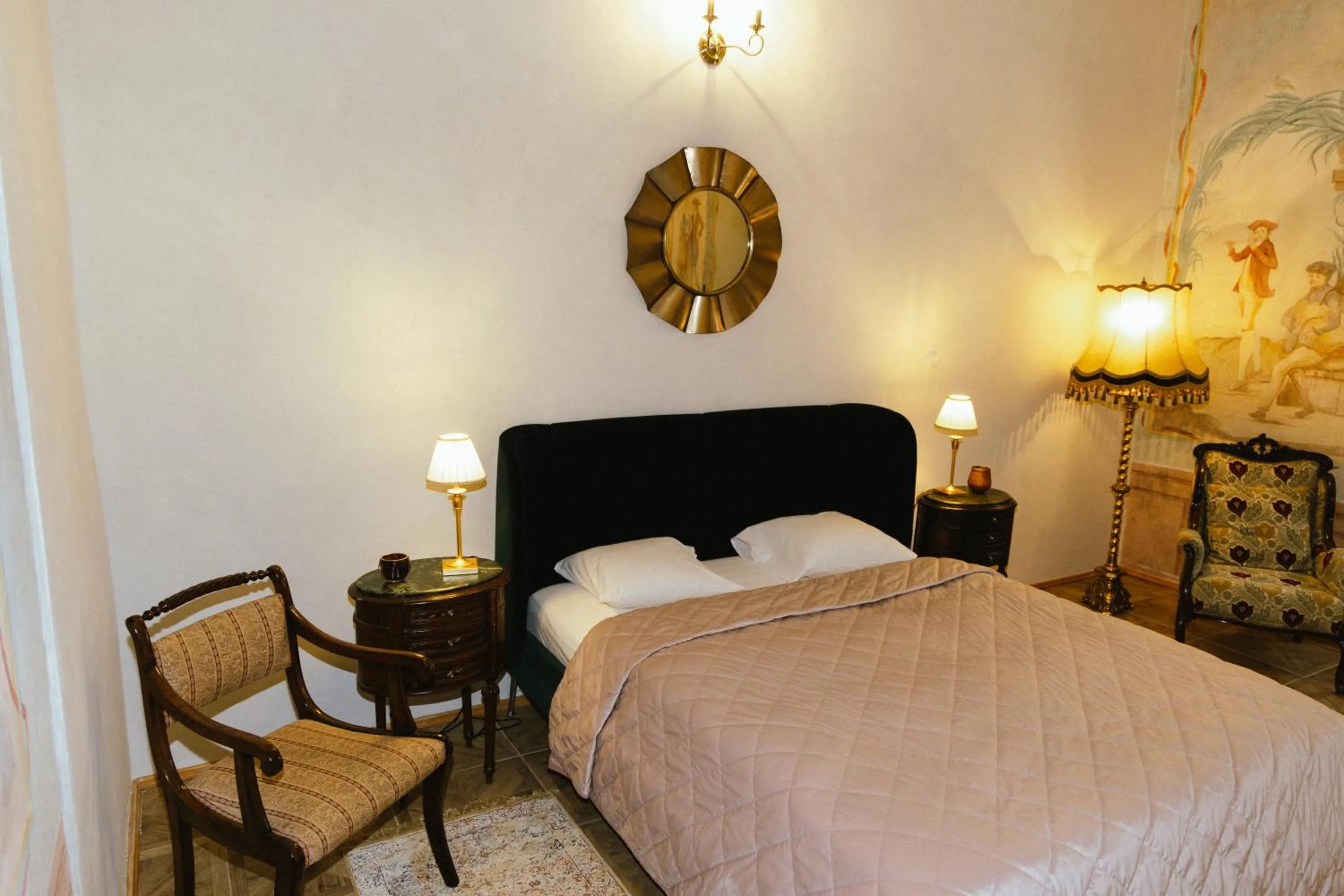 Photo of the whole room, Bed in Opera apartments - Mestský palác