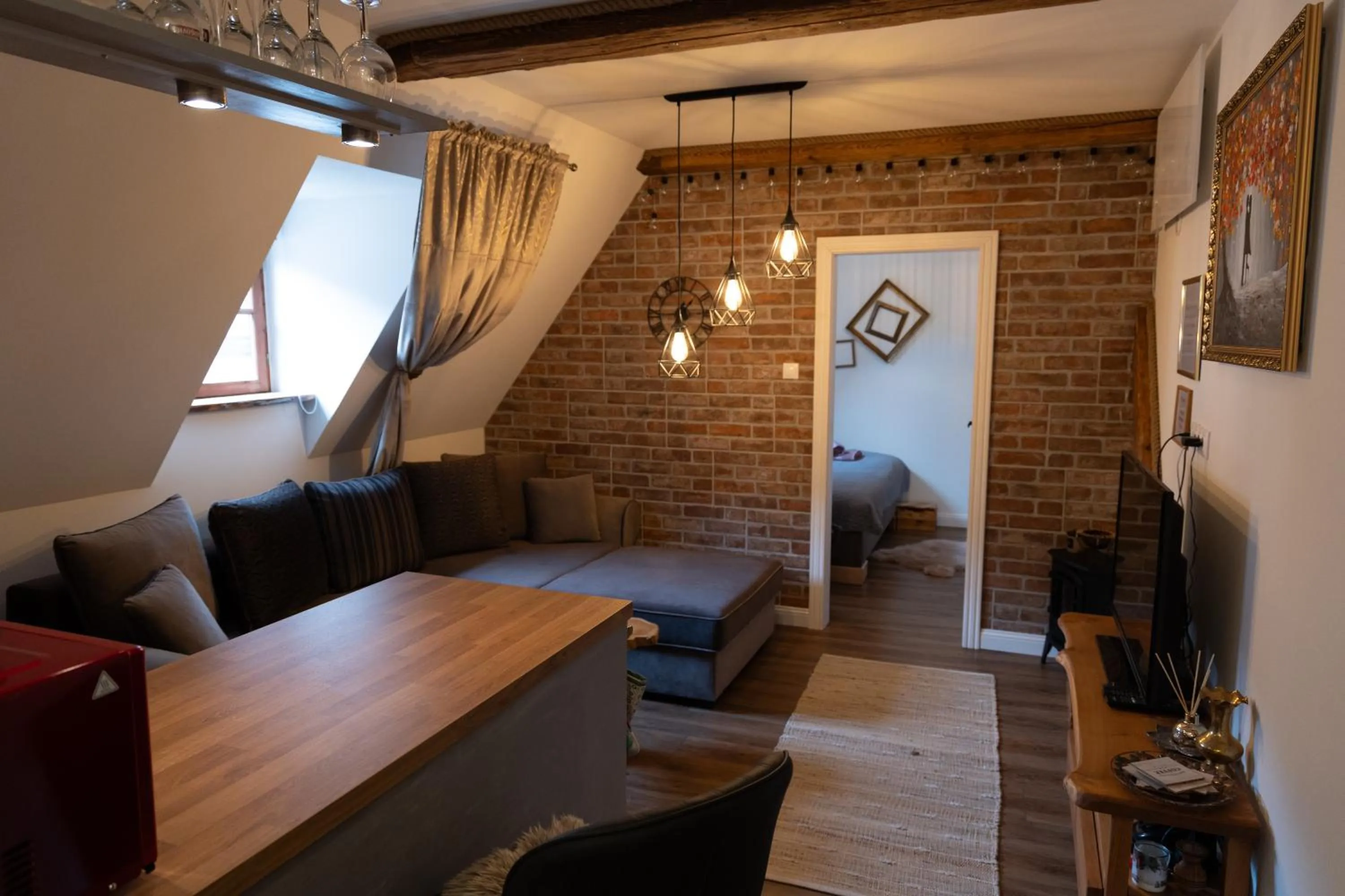 Living room in Opera apartments - Mestský palác