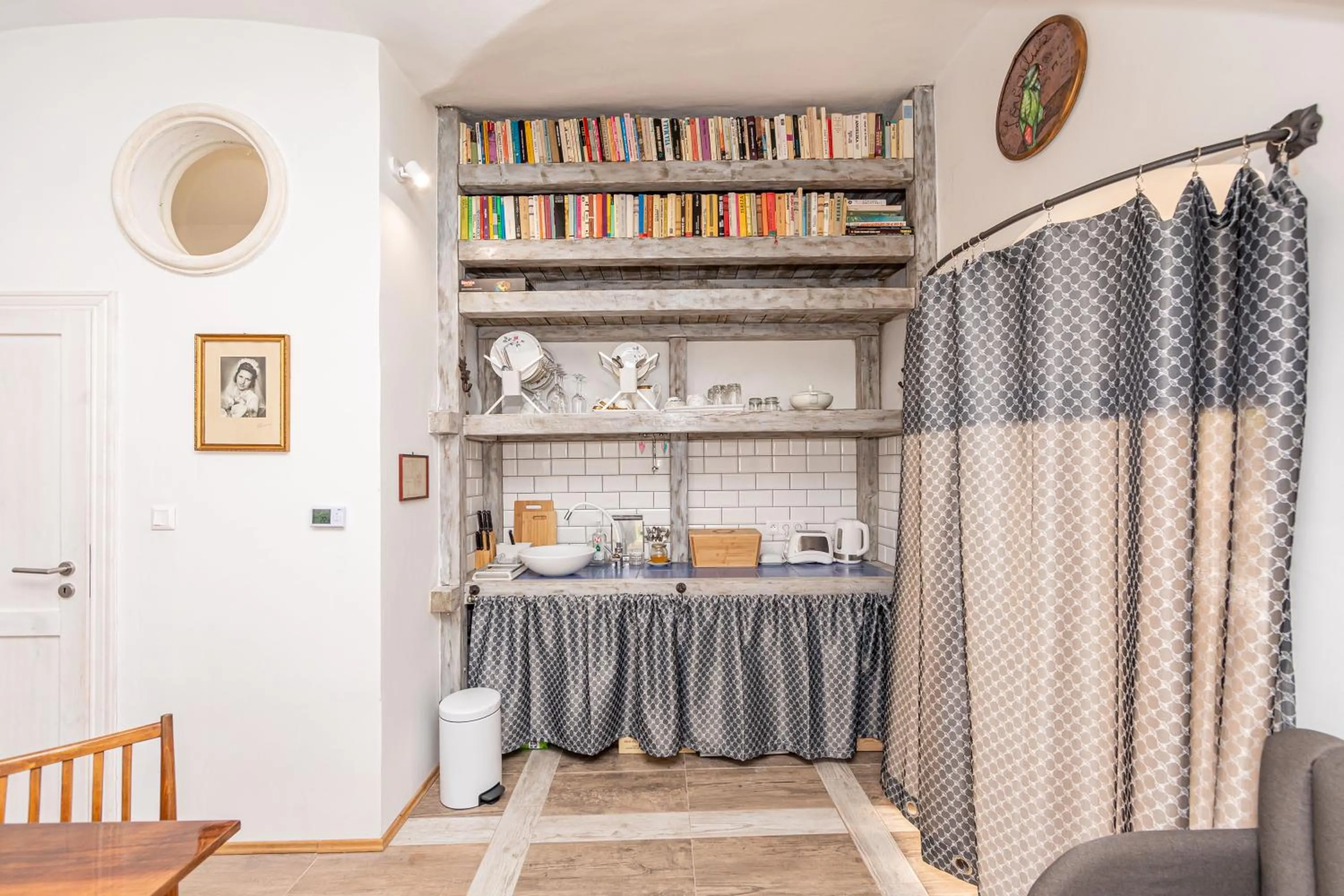 Kitchen or kitchenette in Opera apartments - Mestský palác