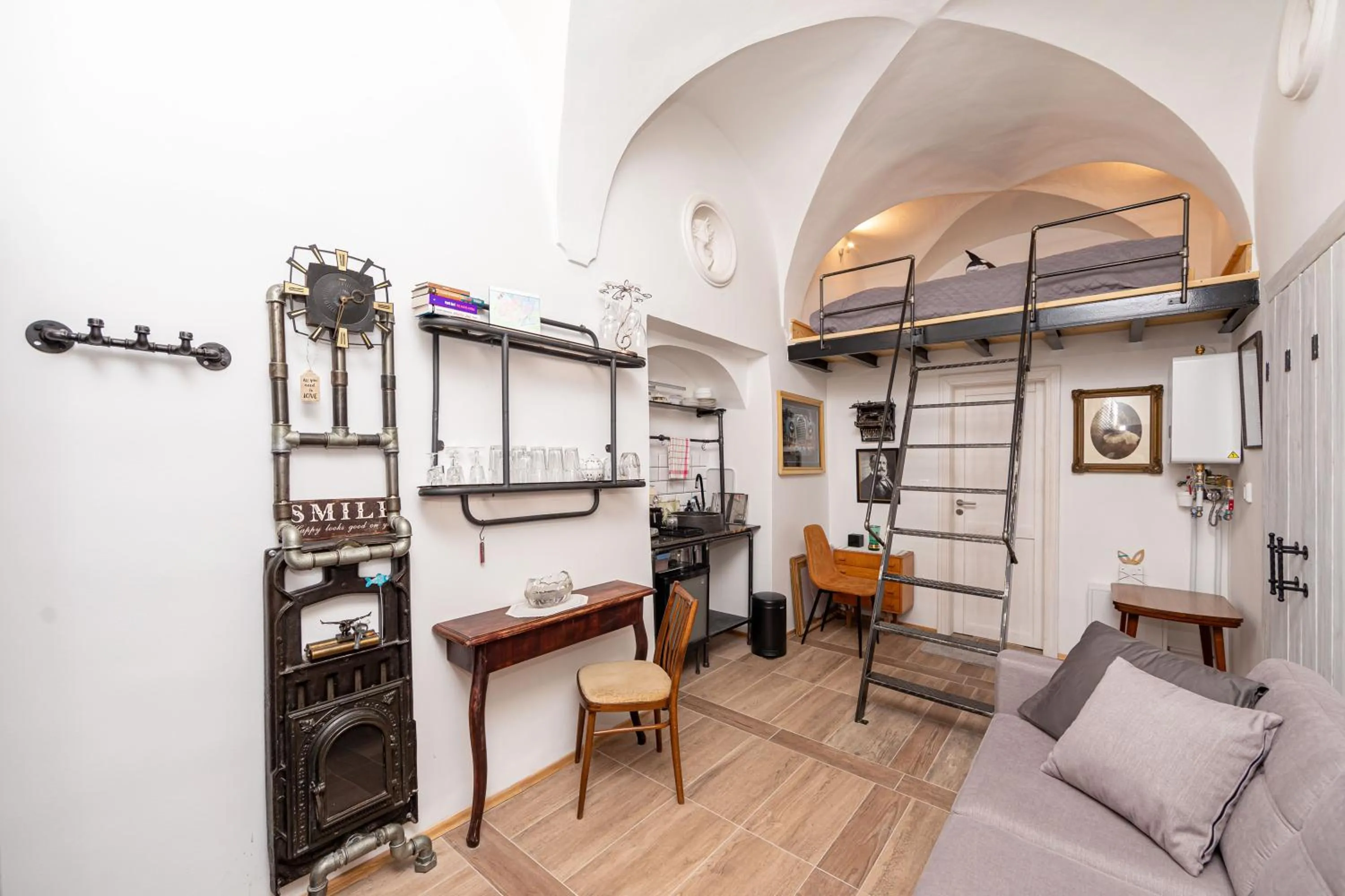 Seating area in Opera apartments - Mestský palác