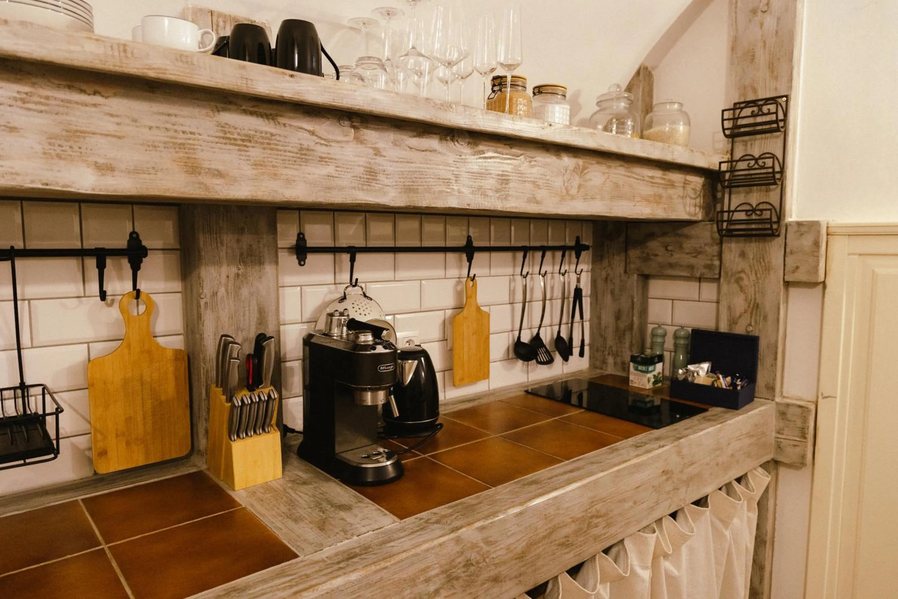 kitchen in Opera apartments - Mestský palác