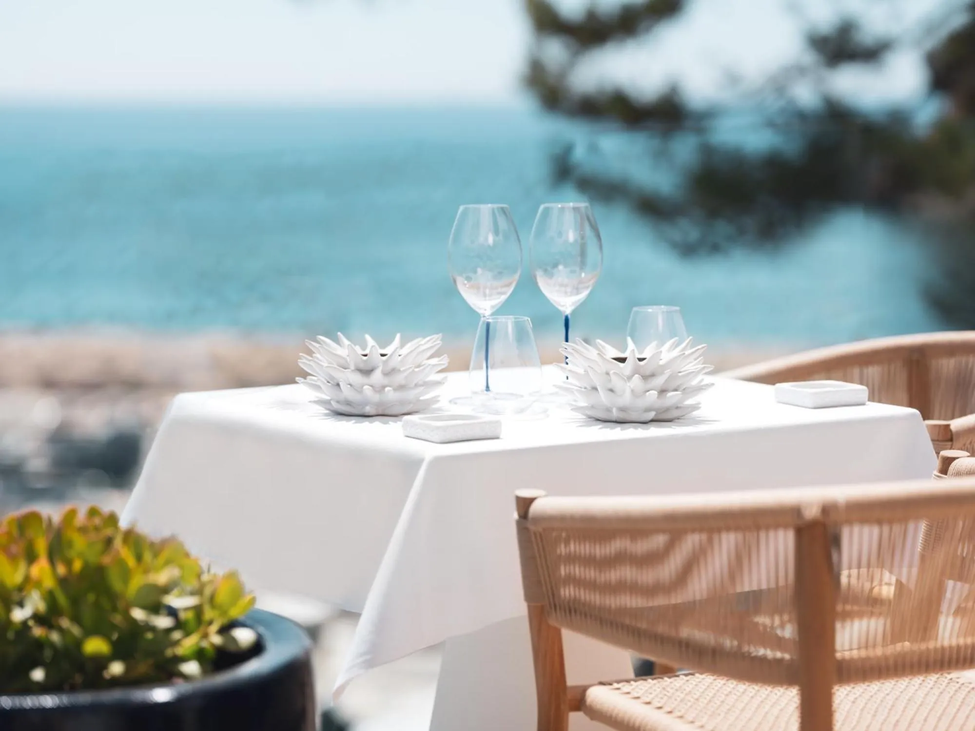 Restaurant/places to eat in Bleu Hôtel & Spa