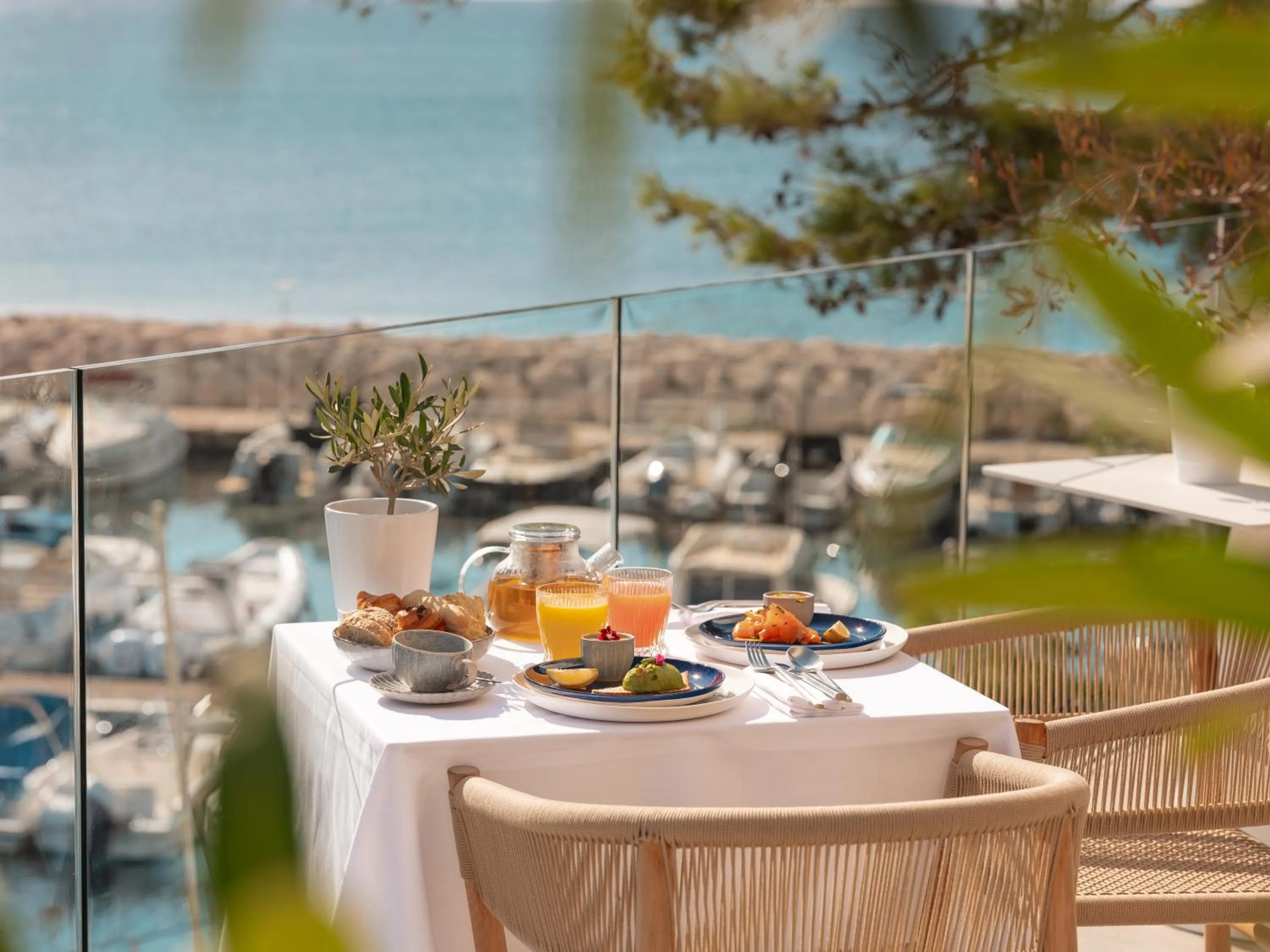 Balcony/Terrace in Bleu Hôtel & Spa