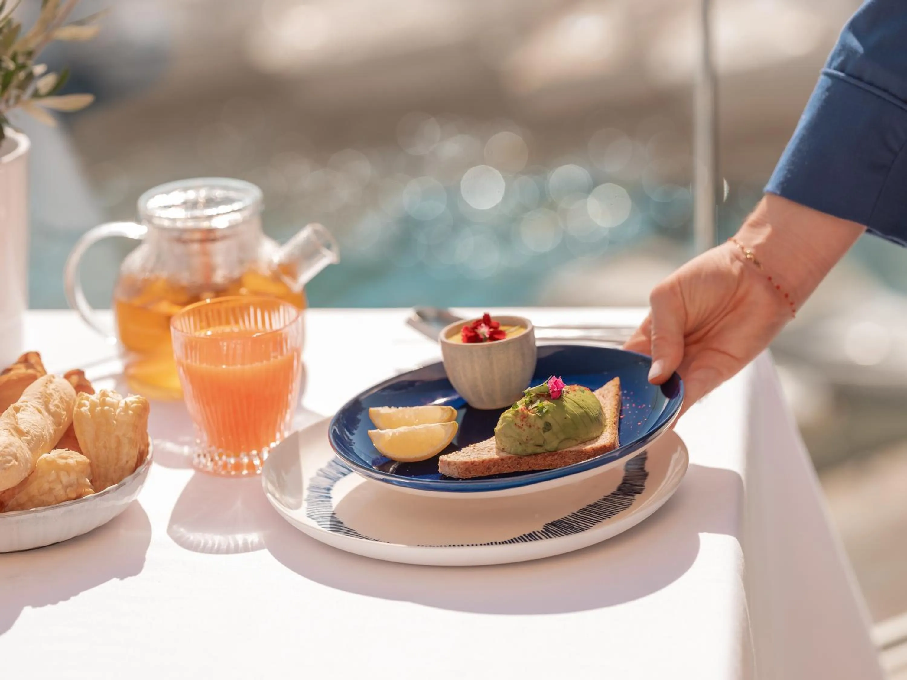 Breakfast in Bleu Hôtel & Spa