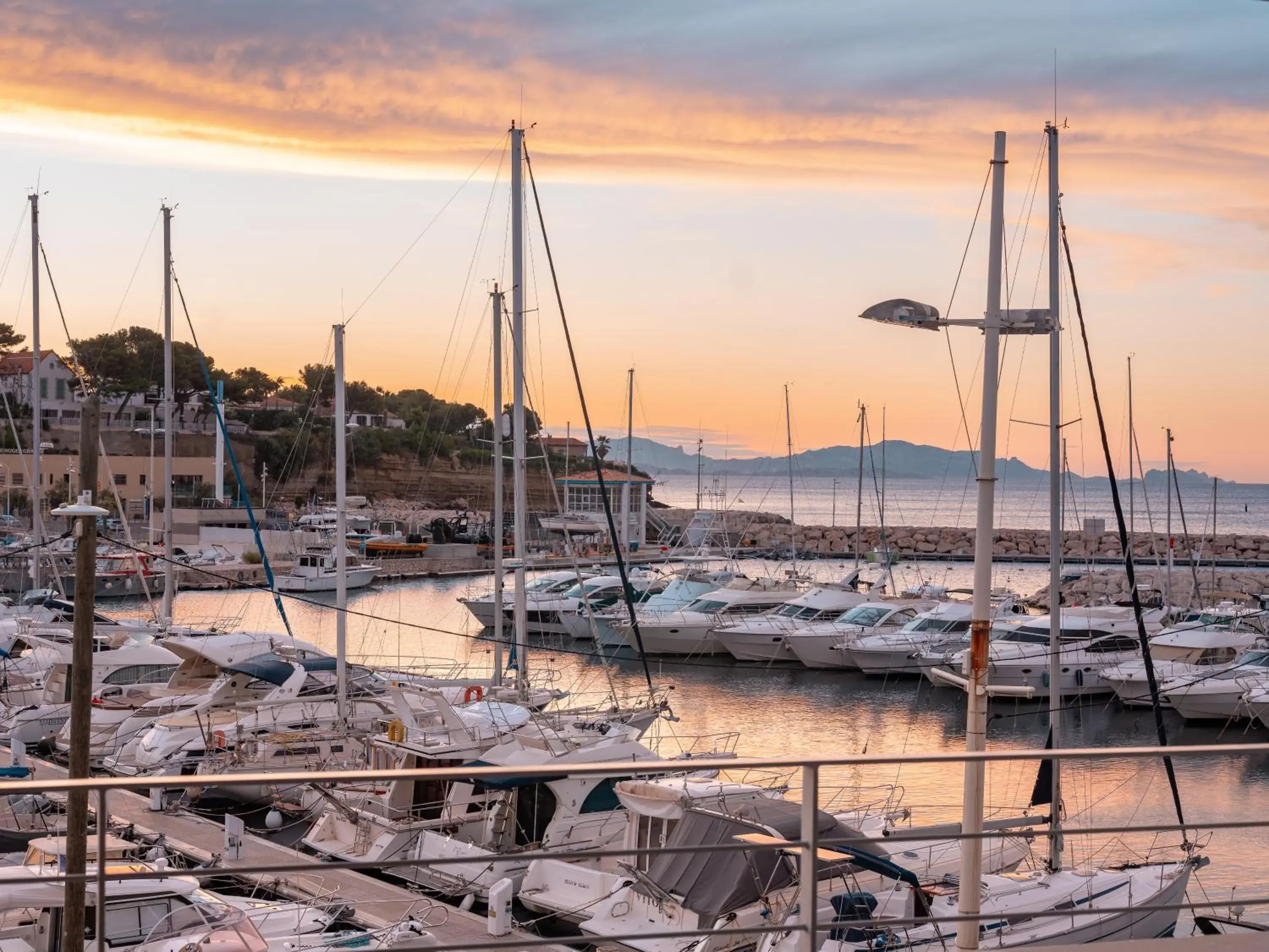 Sea view in Bleu Hôtel & Spa Sea view in Bleu Hôtel & Spa