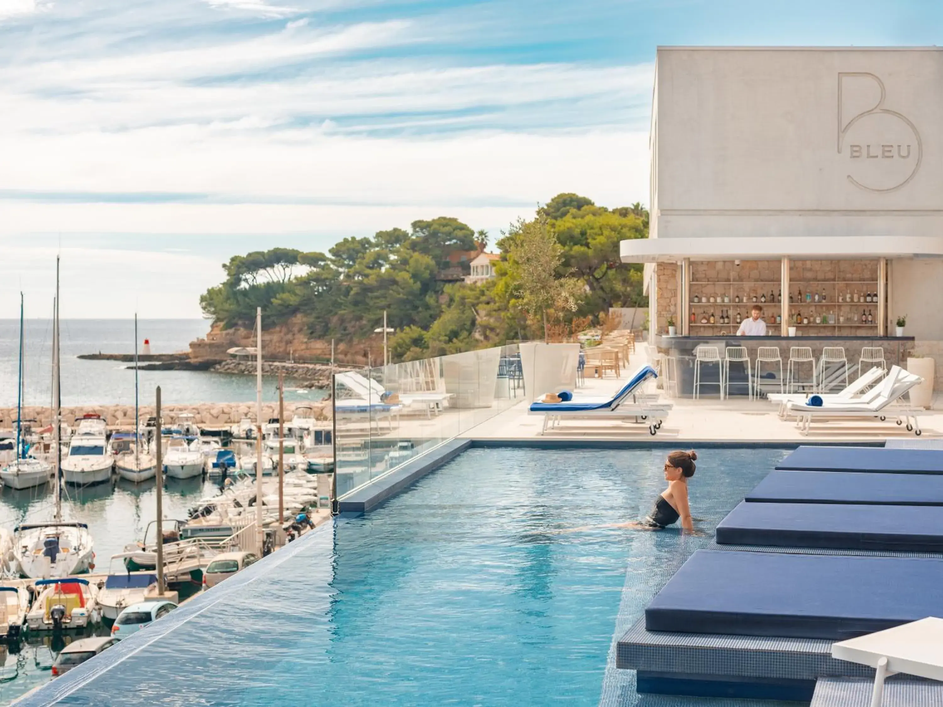 Swimming pool in Bleu Hôtel & Spa Swimming pool in Bleu Hôtel & Spa
