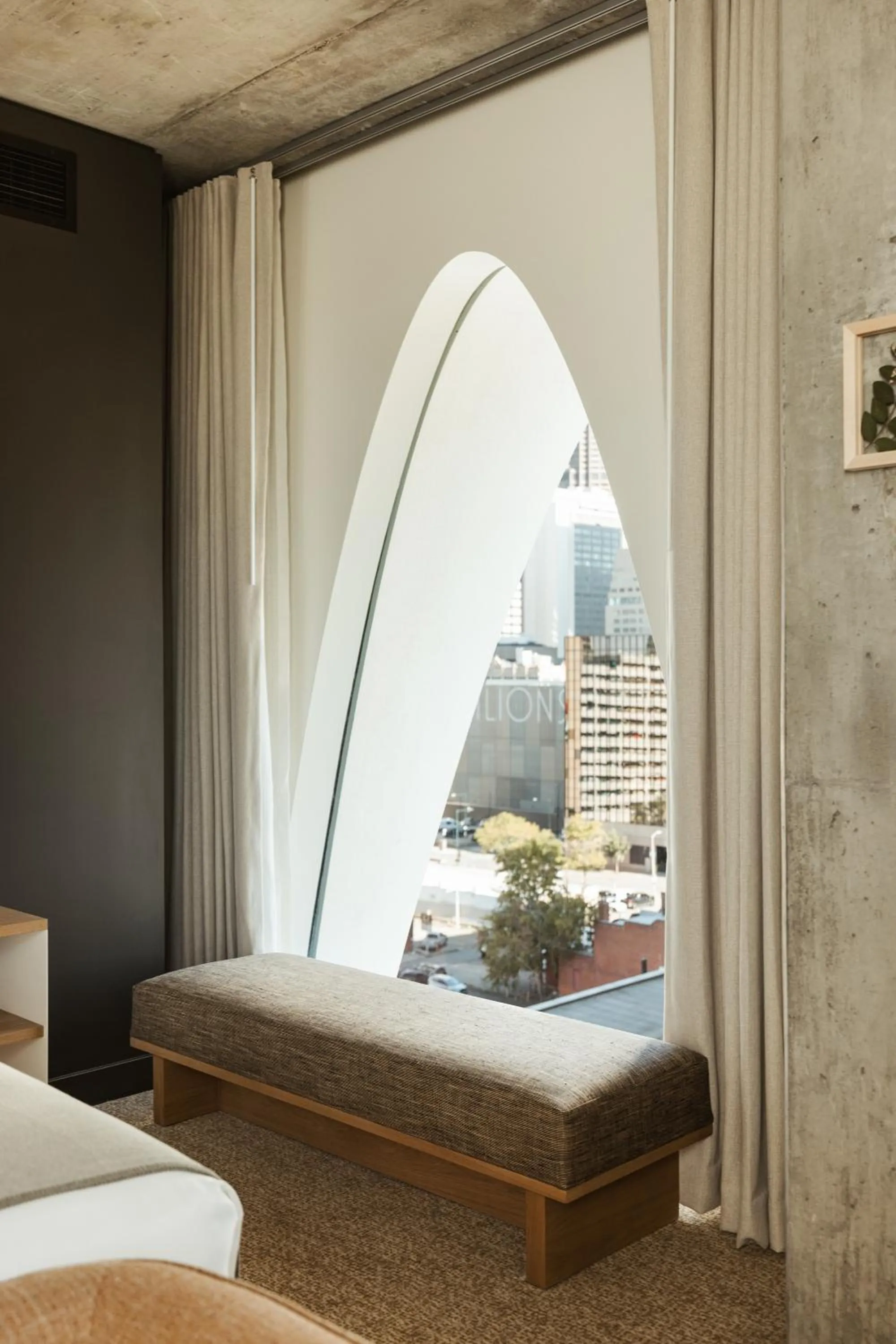 Seating area, Bed in Populus