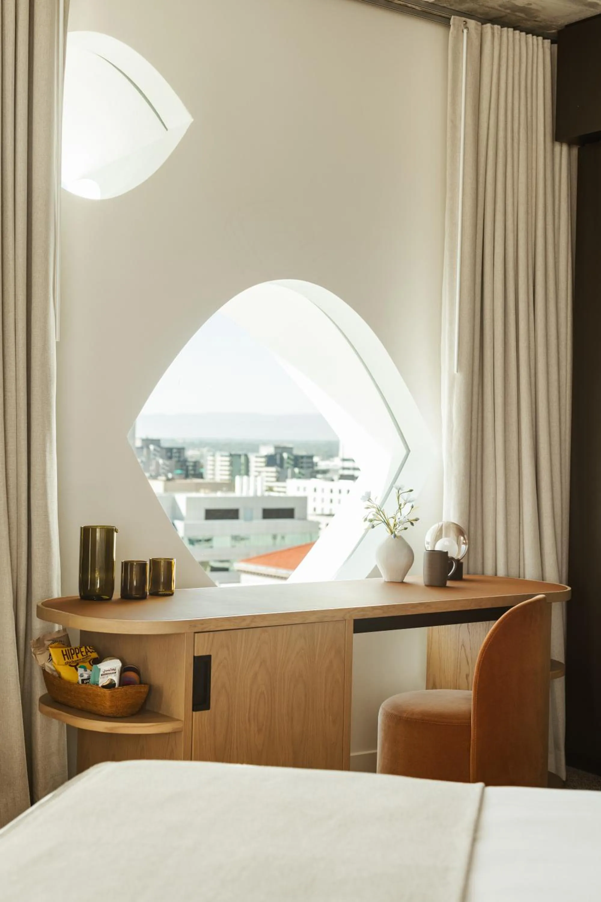 Seating area, Bed in Populus