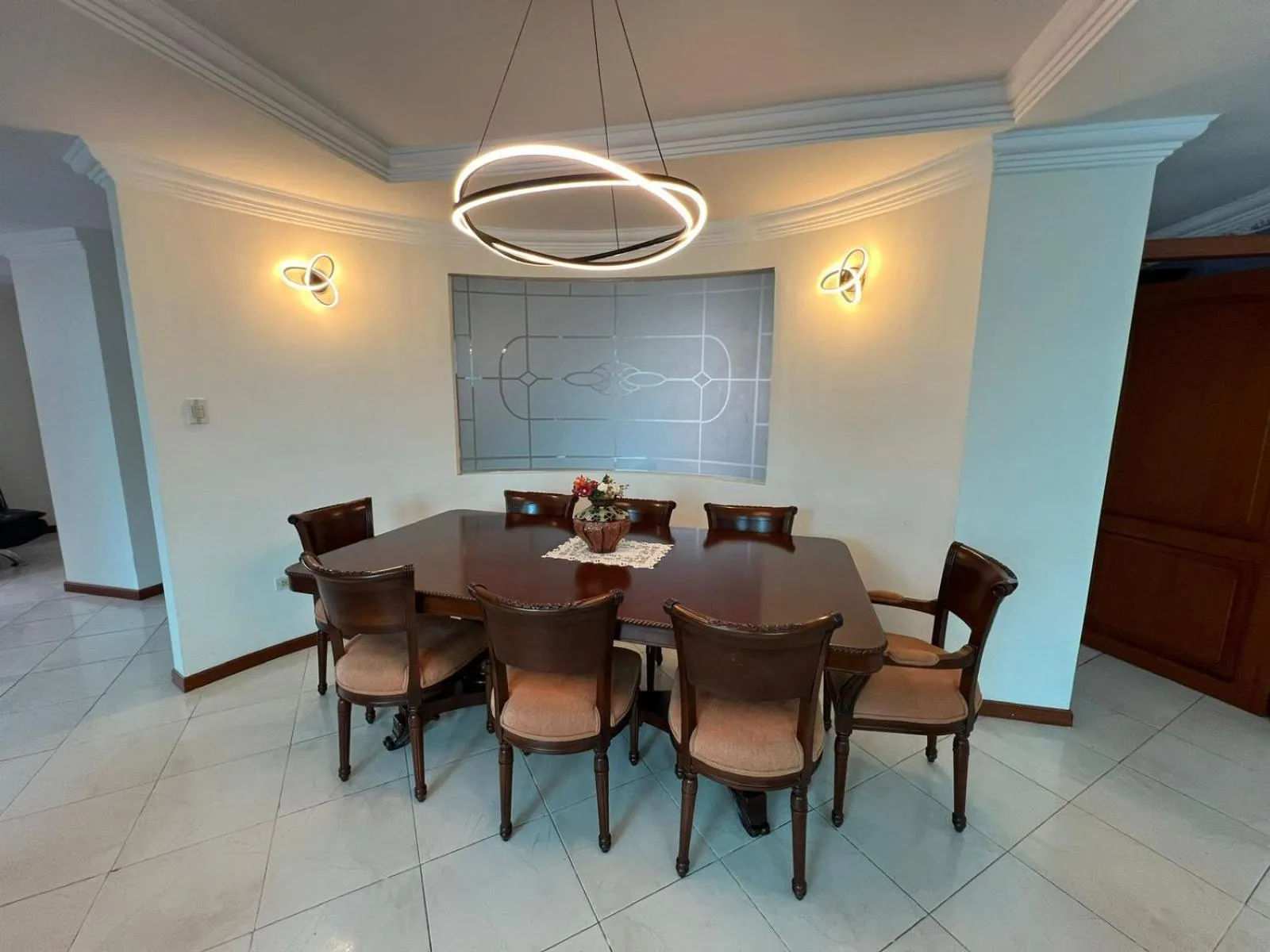 Dining area in Departamento Casco Centrico con Garage