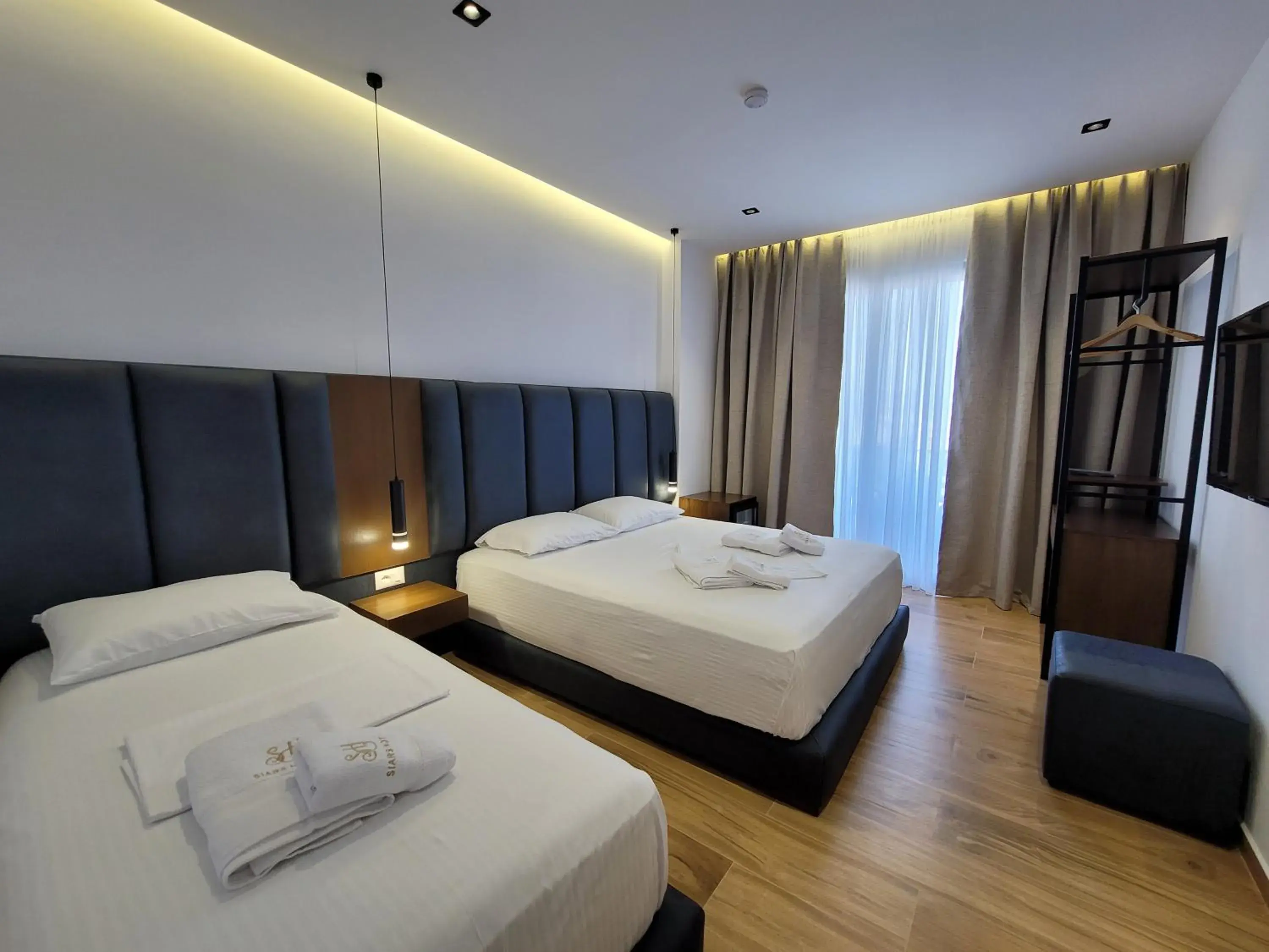 Bed in Hotel Siars Bed in Hotel Siars