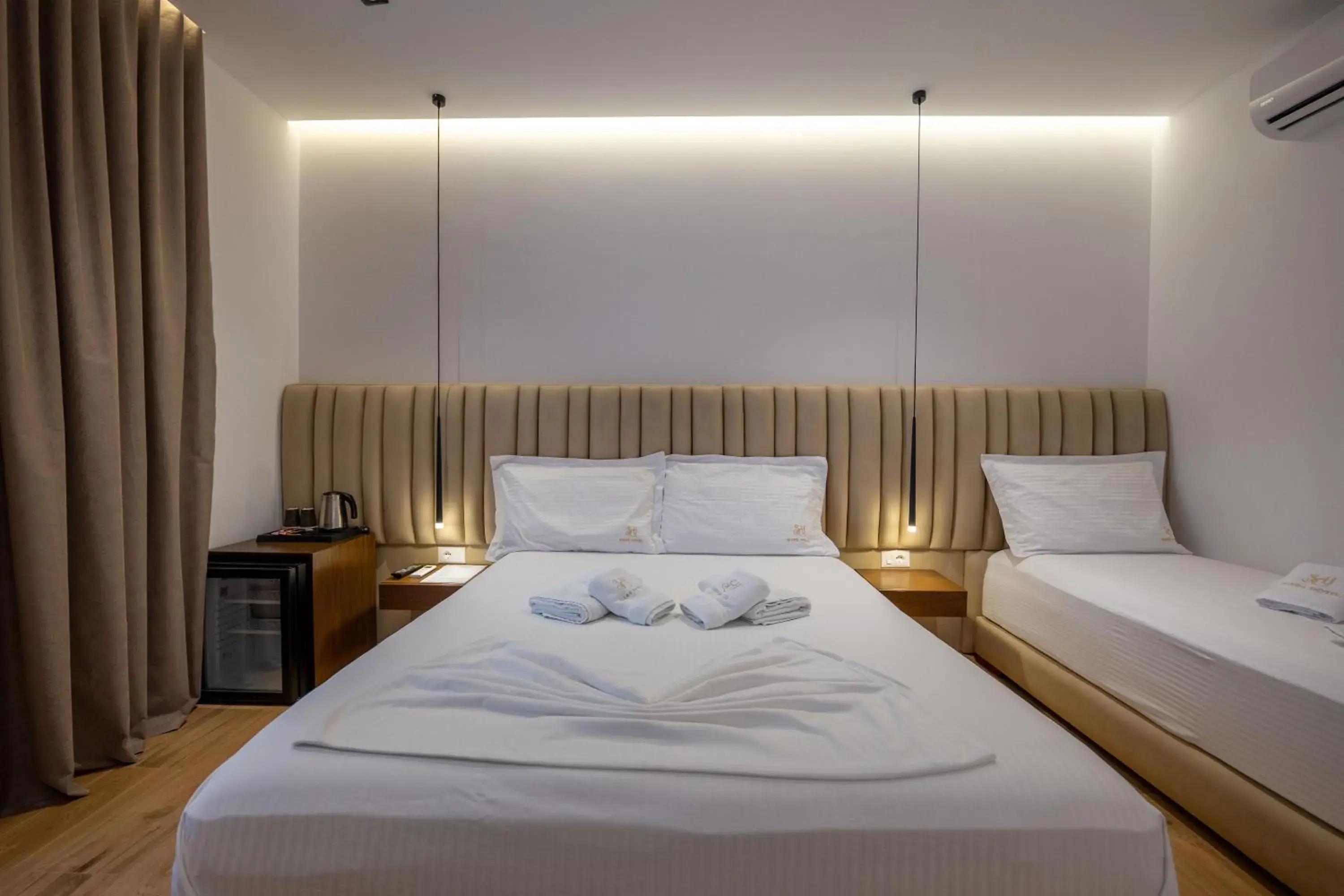 Bed in Hotel Siars Bed in Hotel Siars