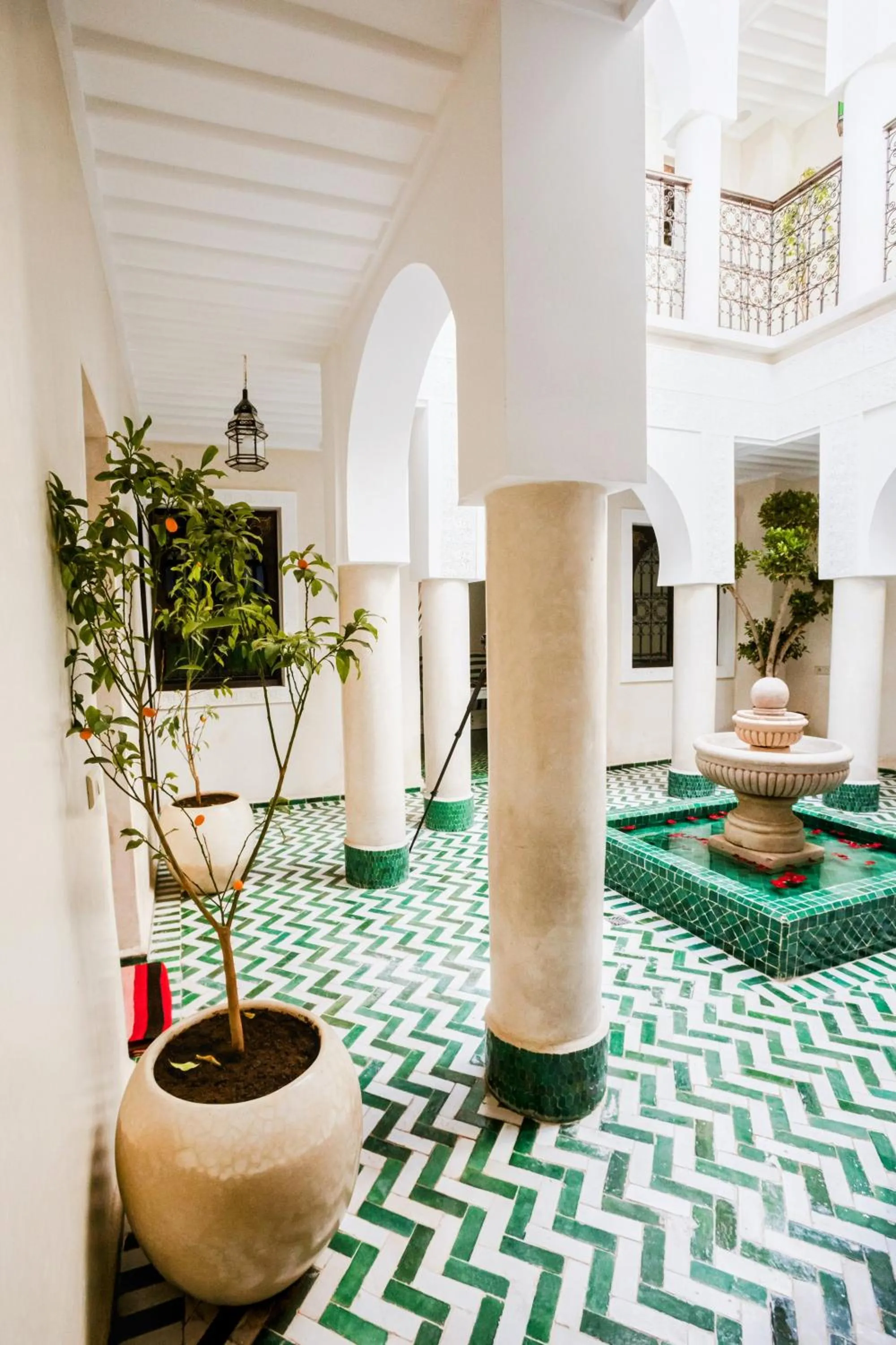 Patio in Riad Zazz