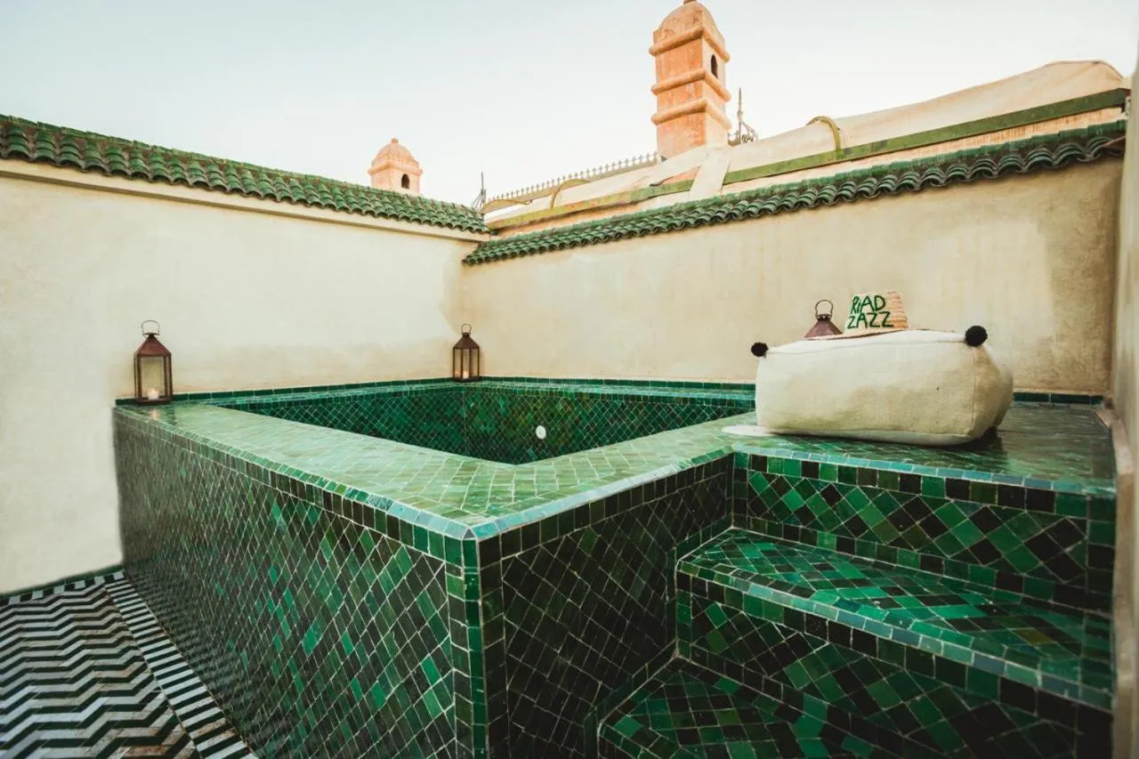Swimming pool in Riad Zazz