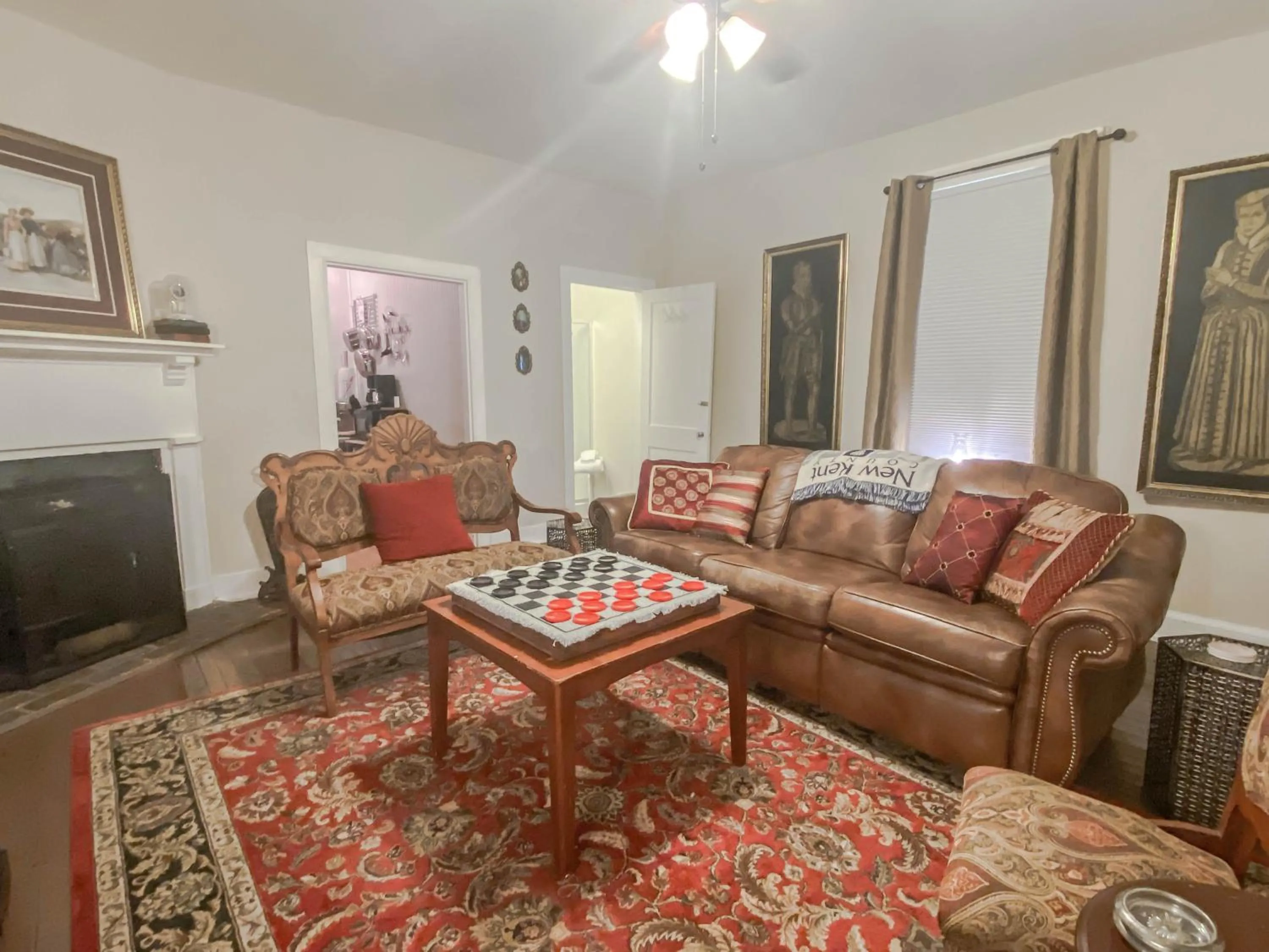 Living room in Vaiden Inn