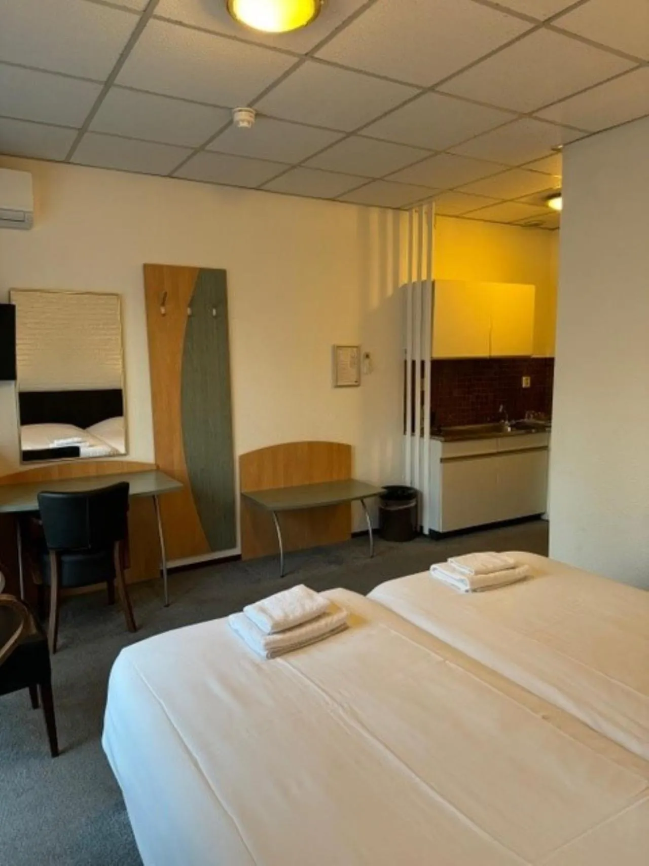 Bed in Hotel Schimmel