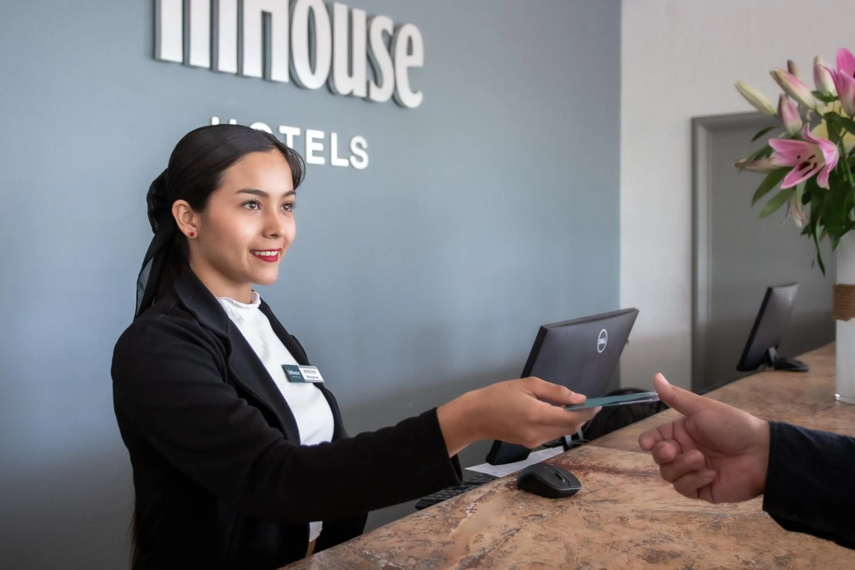 Lobby or reception in InHouse Hotel León