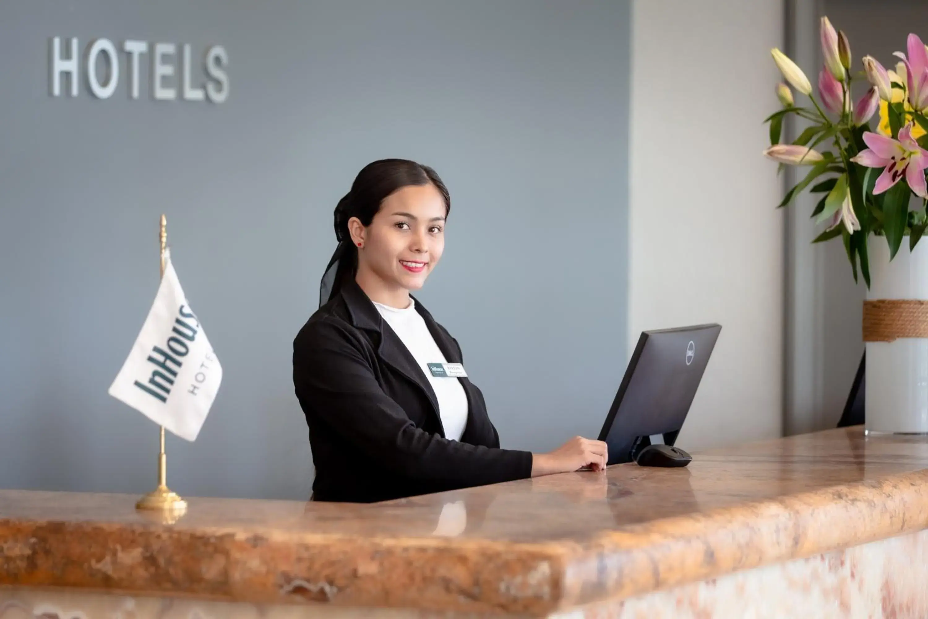 Lobby or reception in InHouse Hotel León Lobby or reception in InHouse Hotel León