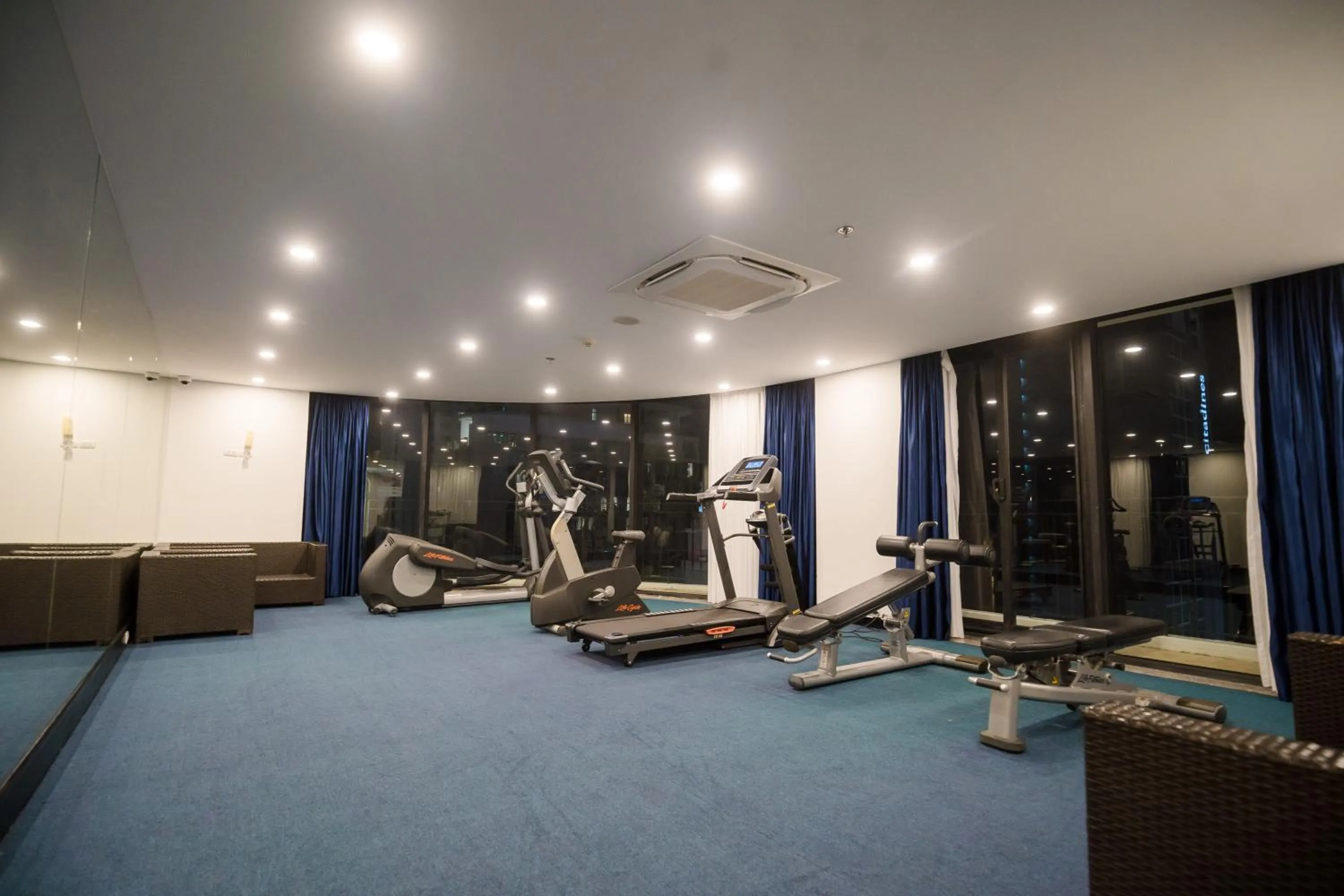 Fitness centre/facilities in SANDALS ISLAND HOTEL