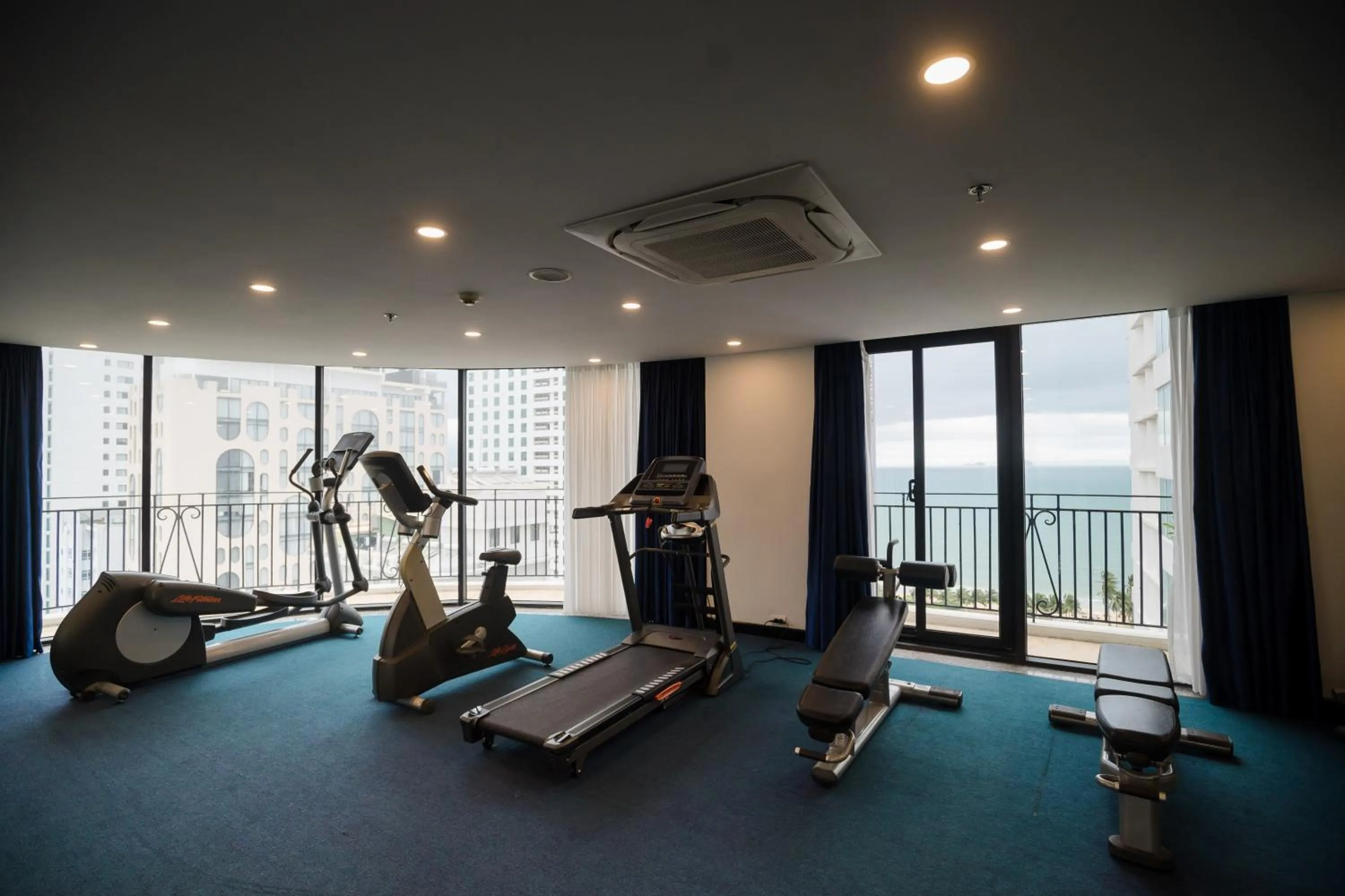 Fitness centre/facilities in SANDALS ISLAND HOTEL