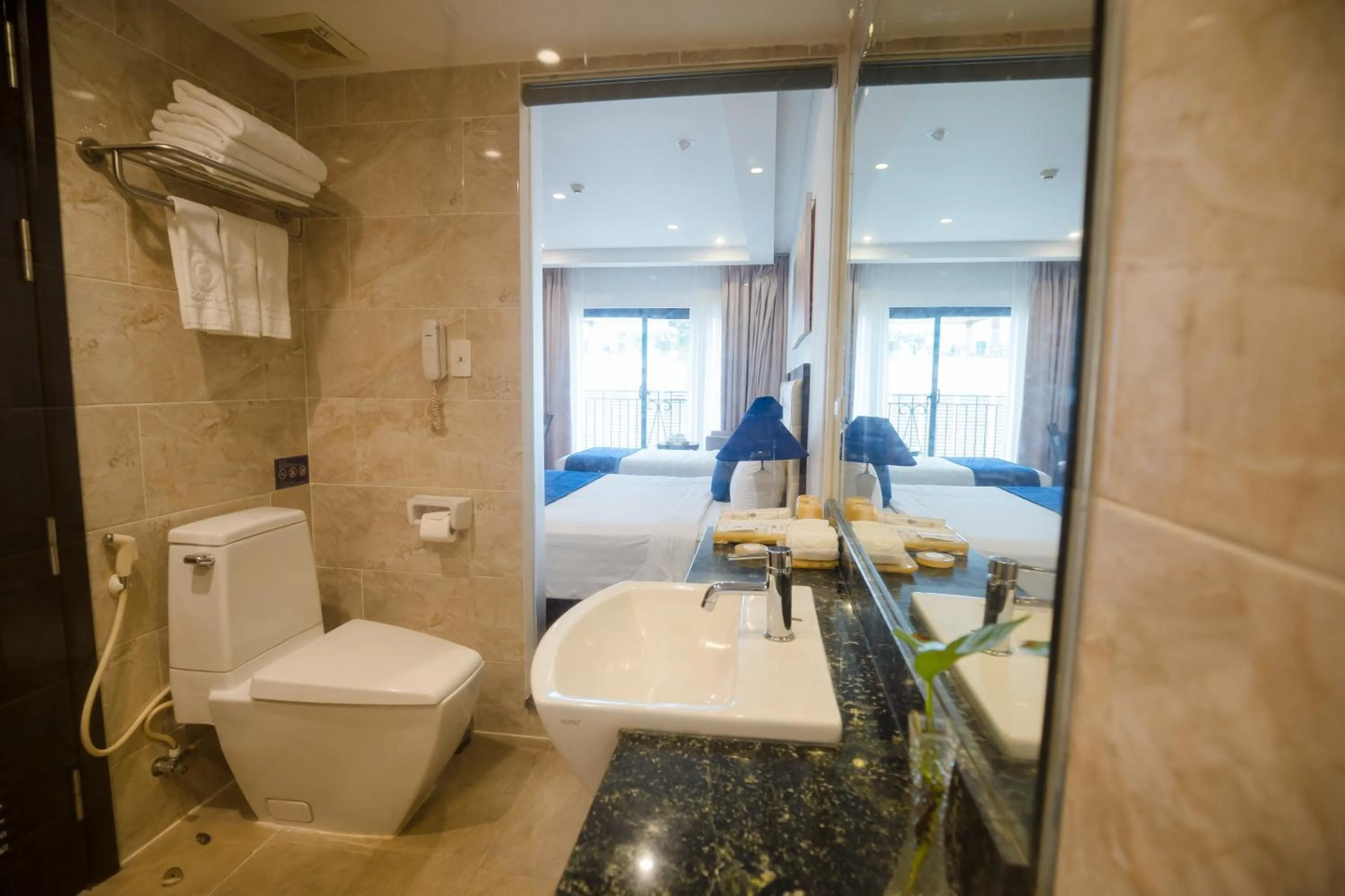 Shower in SANDALS ISLAND HOTEL