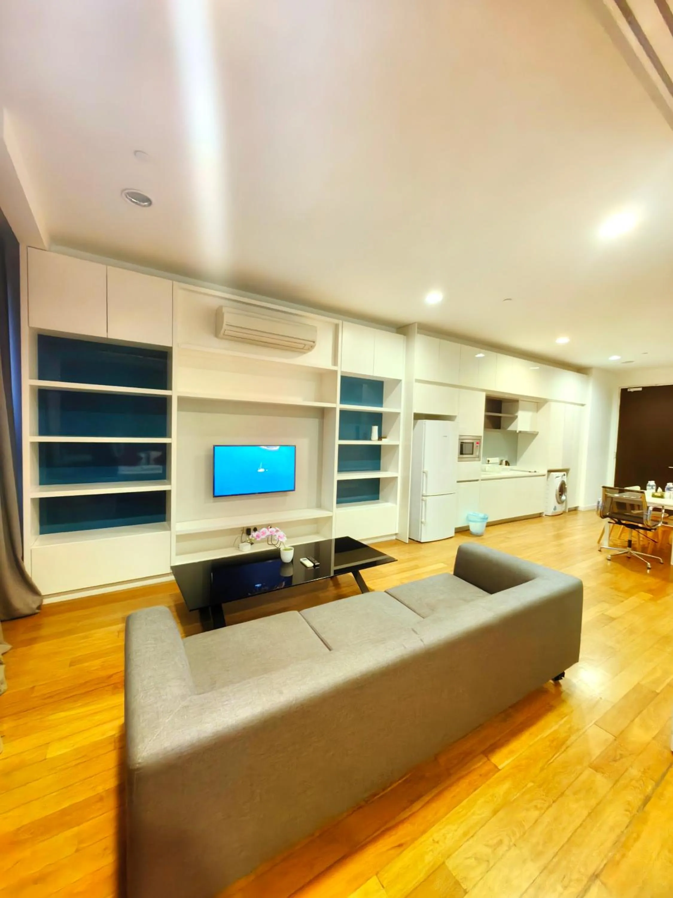 Communal lounge/ TV room in Platinum Suites Tower 1 Kuala Lumpur