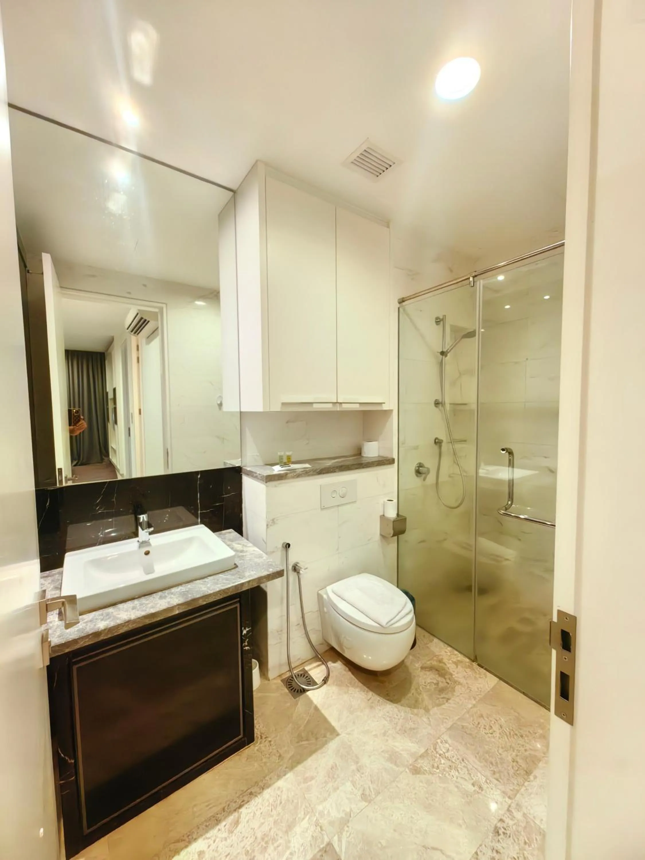 Shower in Platinum Suites Tower 1 Kuala Lumpur