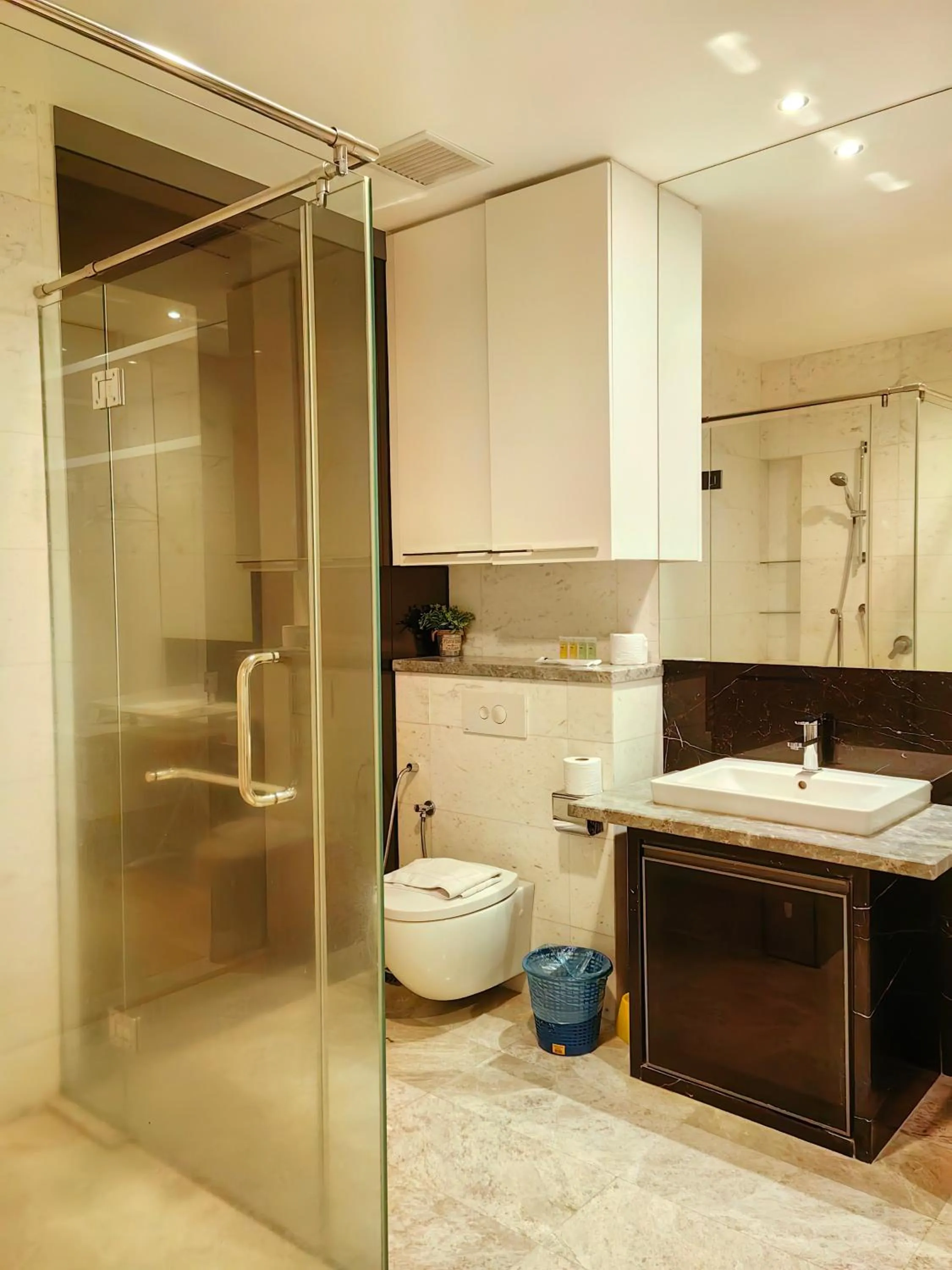 Shower in Platinum Suites Tower 1 Kuala Lumpur