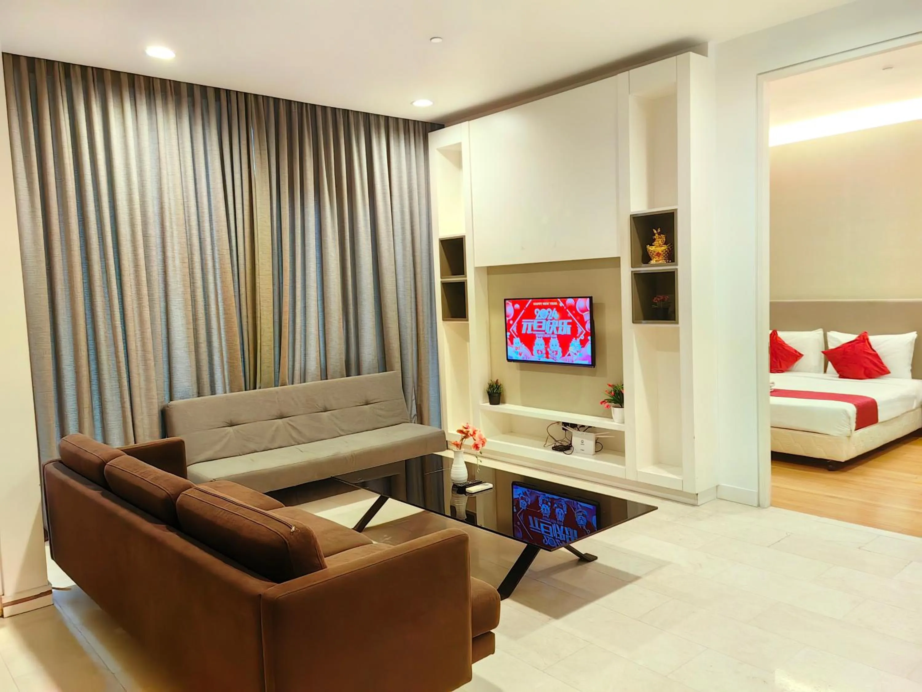TV and multimedia in Platinum Suites Tower 1 Kuala Lumpur